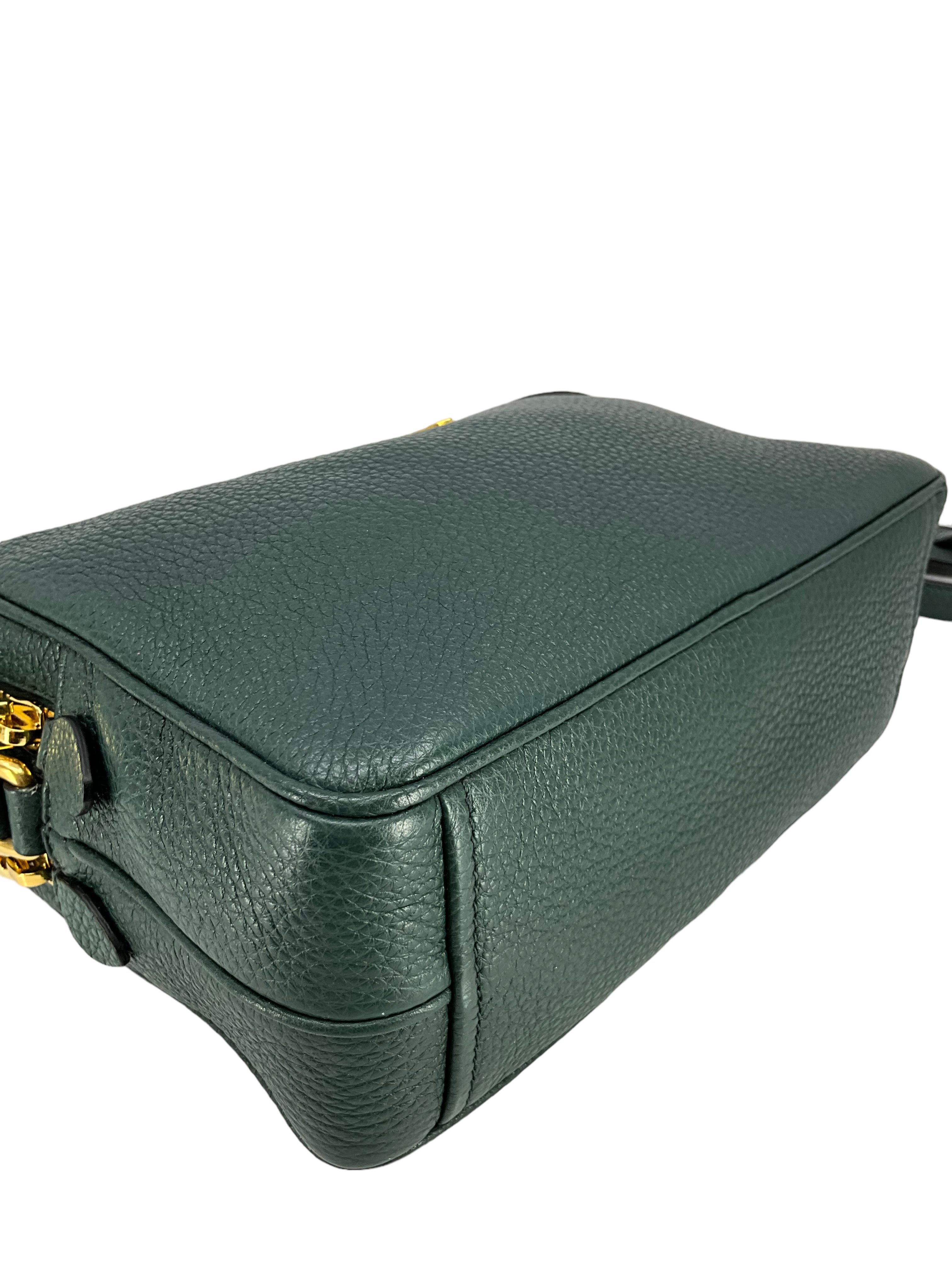 PRADA Vitello Phenix Double Zip Camera Bag in Black | Stylish & Functional Crossbody Bag for Women | Perfect for Travel, Work & Everyday Use