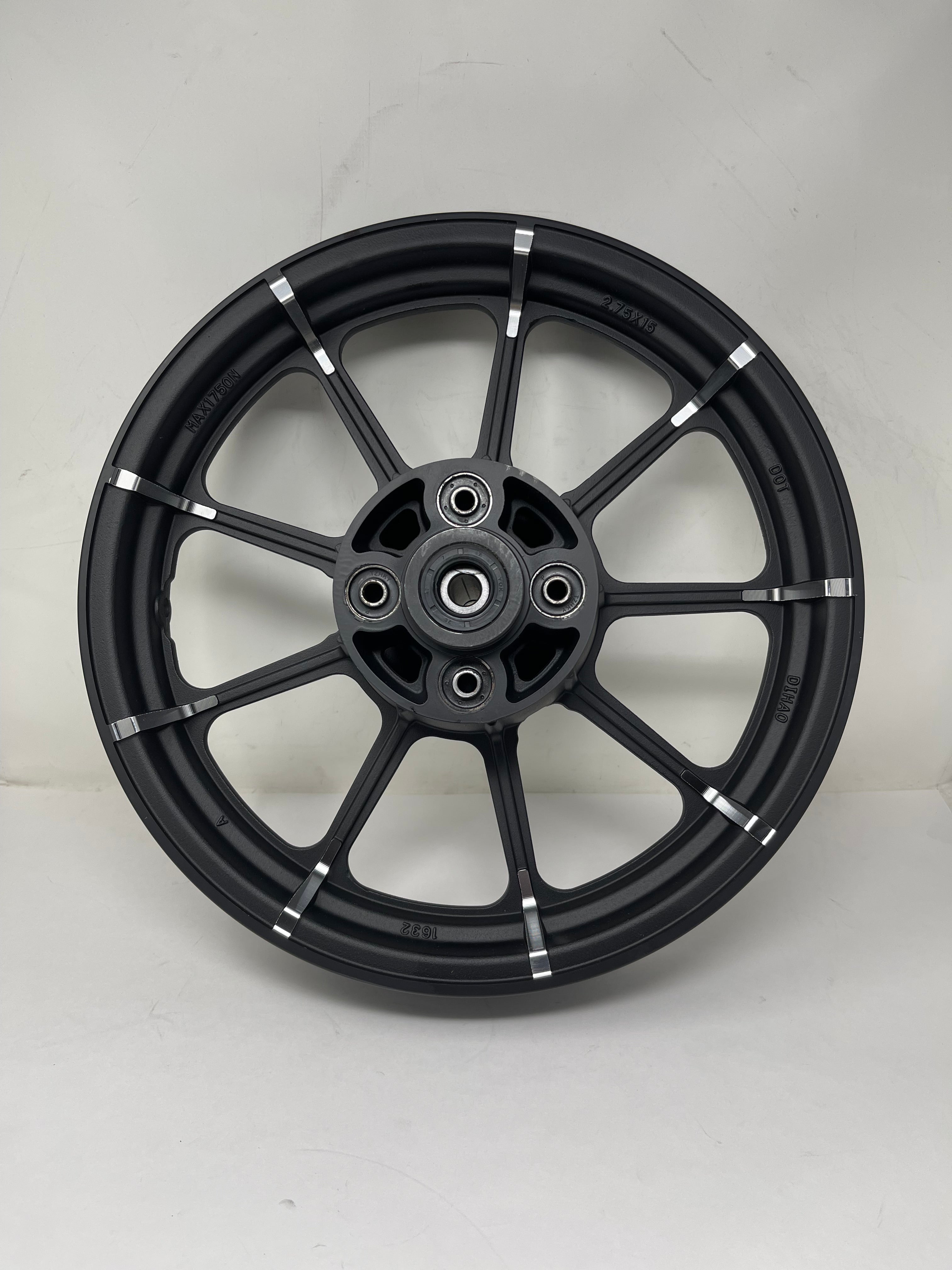 Venom Ghost 250cc Chopper Motorcycle Rear Rim (02040401) - Durable Replacement Part for Custom Bike Builds & Cruiser Upgrades
