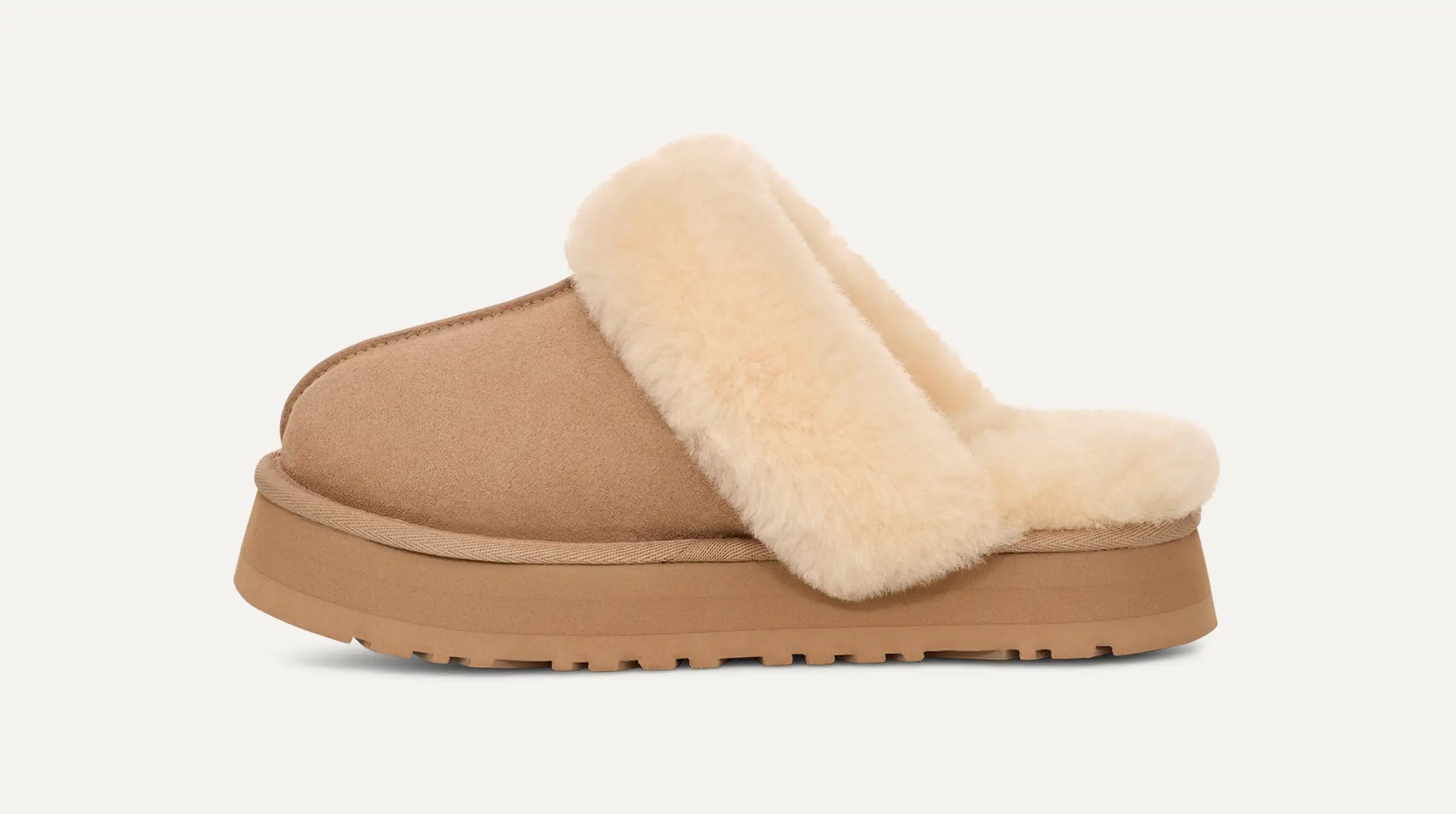 UGG Disquette Boots - Women's Classic Short Winter Boots with Genuine Sheepskin for Warmth & Comfort | Perfect for Snow, Cold Weather & Casual Outfits