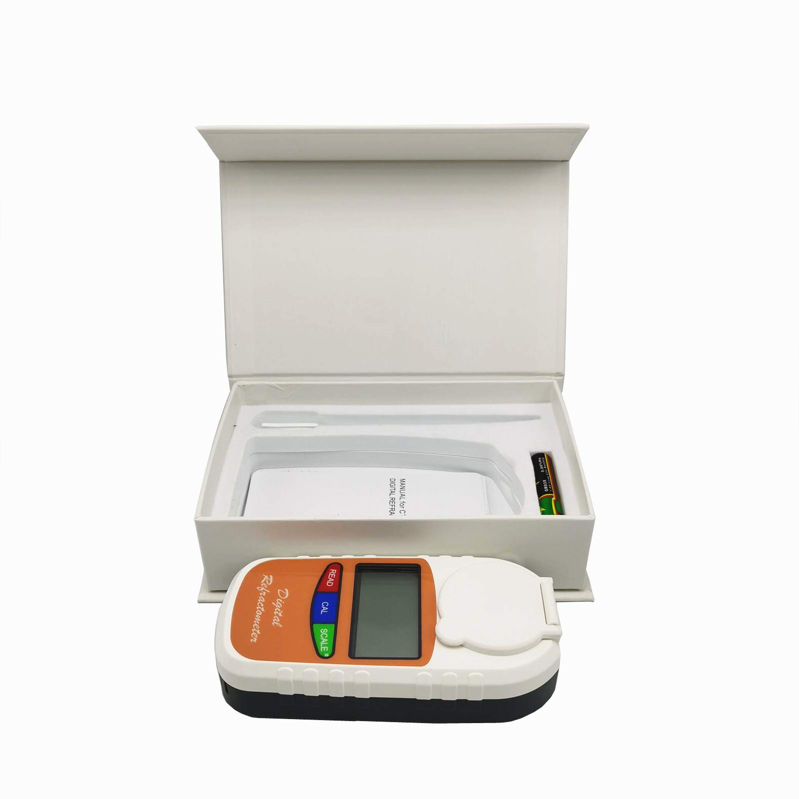 Dual Scale Digital Refractometer 0-50% Brix & 1.000-1.130 SG - High Precision Beer and Wort Hydrometer for Home Brewing, Wine Making, and Malt Sugar Testing - Perfect for Craft Brewers and Winemakers