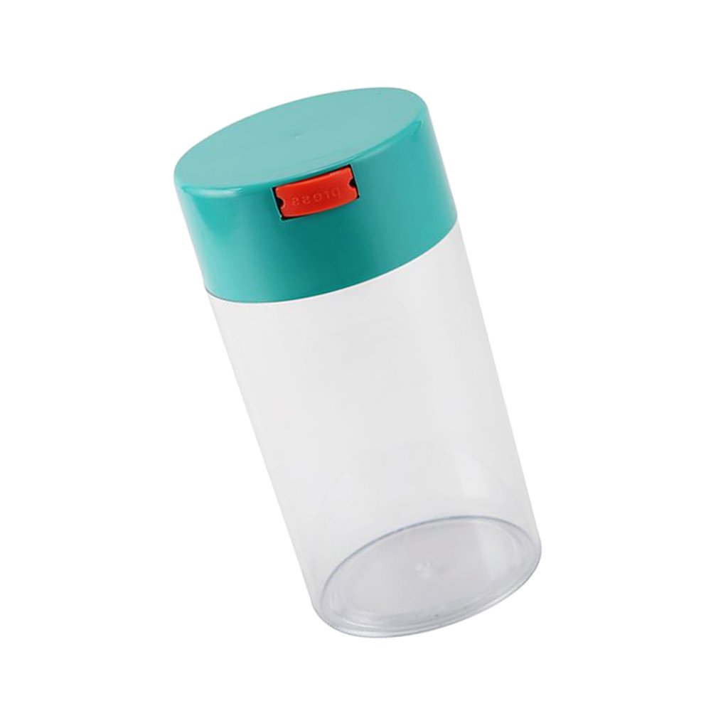 JoyMerit Airtight Plastic Food Storage Canister - Ideal for Coffee, Sugar, Tea & Dry Goods - Perfect for Home & Kitchen Organization (Size S)