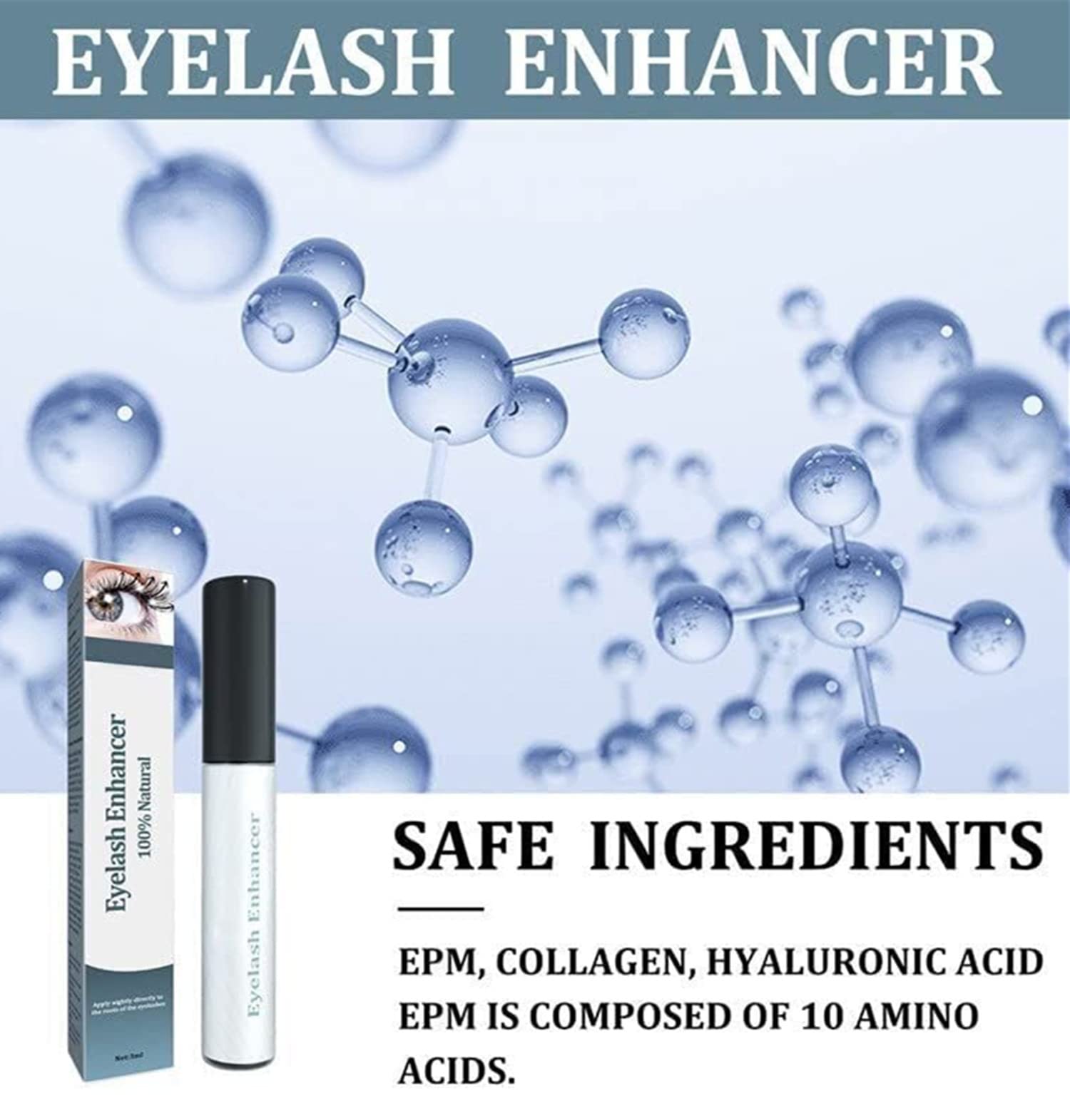 3PCS Lashiology Eyelash Growth Serum - Natural Lash Enhancer for Longer, Thicker Lashes & Brows | Vegan, Cruelty-Free Formula | Perfect for Daily Use, Special Occasions & Lash Recovery After Extensions