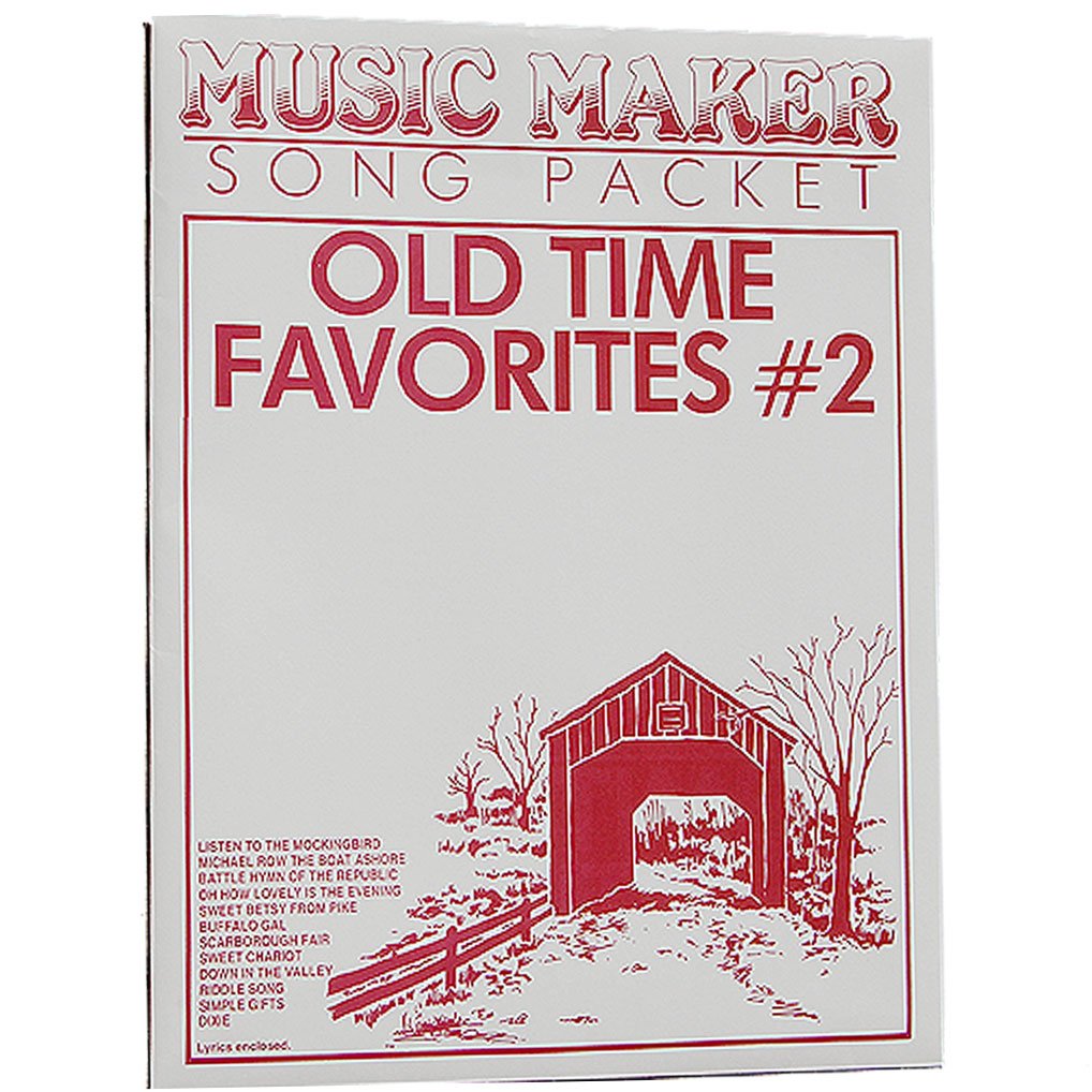 Old Time Favorites #2 - Vintage Music Collection for Musicians & Music Makers (Full Track Listing) - Perfect for Folk Bands, Historical Reenactments & Americana Performances