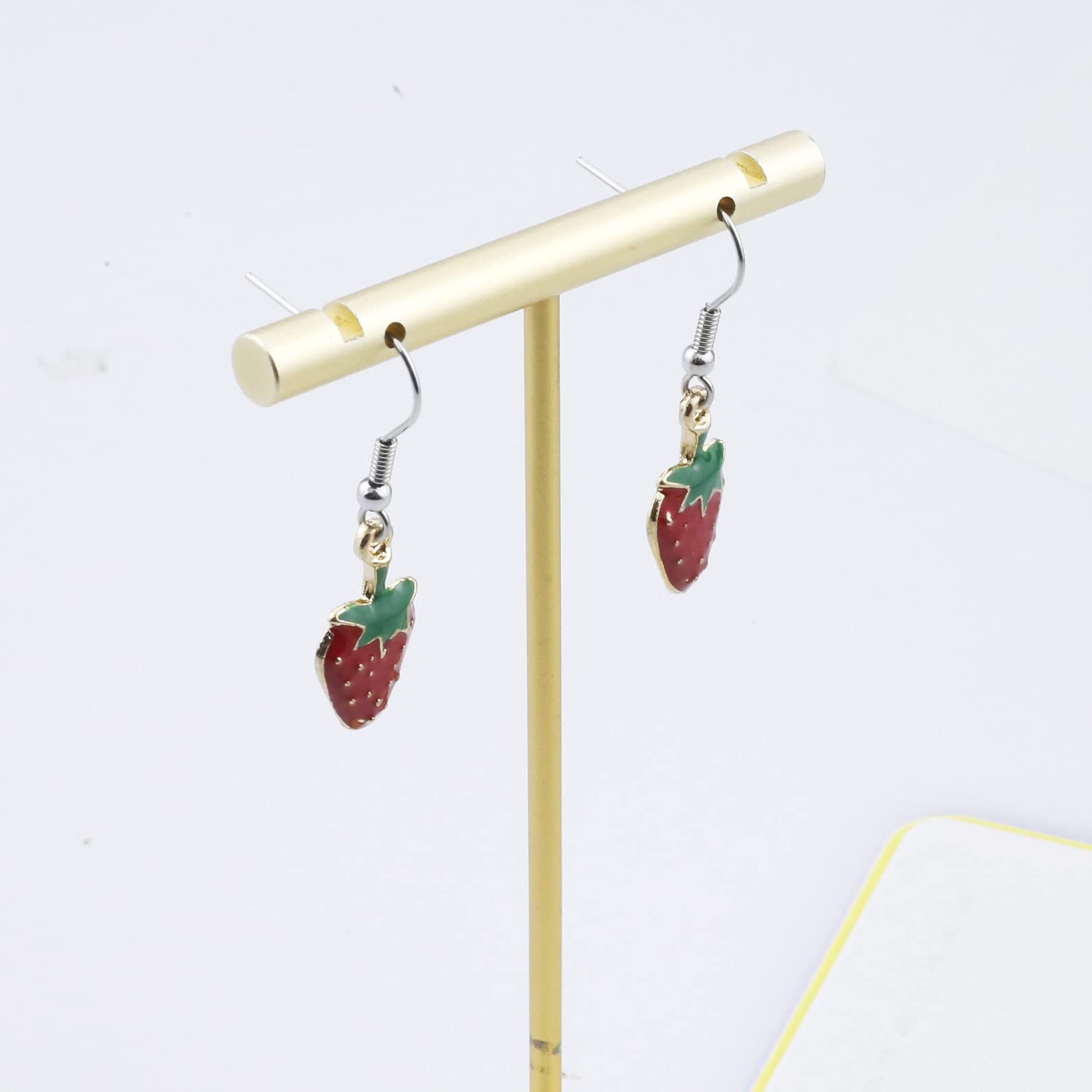 Stylish Tropical Fruit Crystal Earrings for Women - Pineapple, Cherry, Banana & Strawberry Designs | Perfect Summer Jewelry, Valentines Day Gift for Girls & Women | Great for Parties, Beach Outings & Casual Wear
