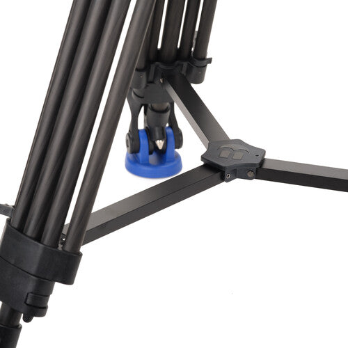 Benro Lightning Lock Video Tripod - Carbon Fiber 60mm Bowl Head for Professional Photography & Videography - Perfect for Travel, Studio & Outdoor Shooting