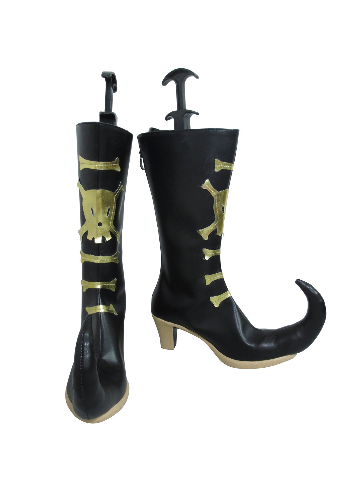 YuanCos Anime Cosplay Boots - Demon Faust Amaimon Halloween Costume Shoes for Cosplay & Halloween Parties
