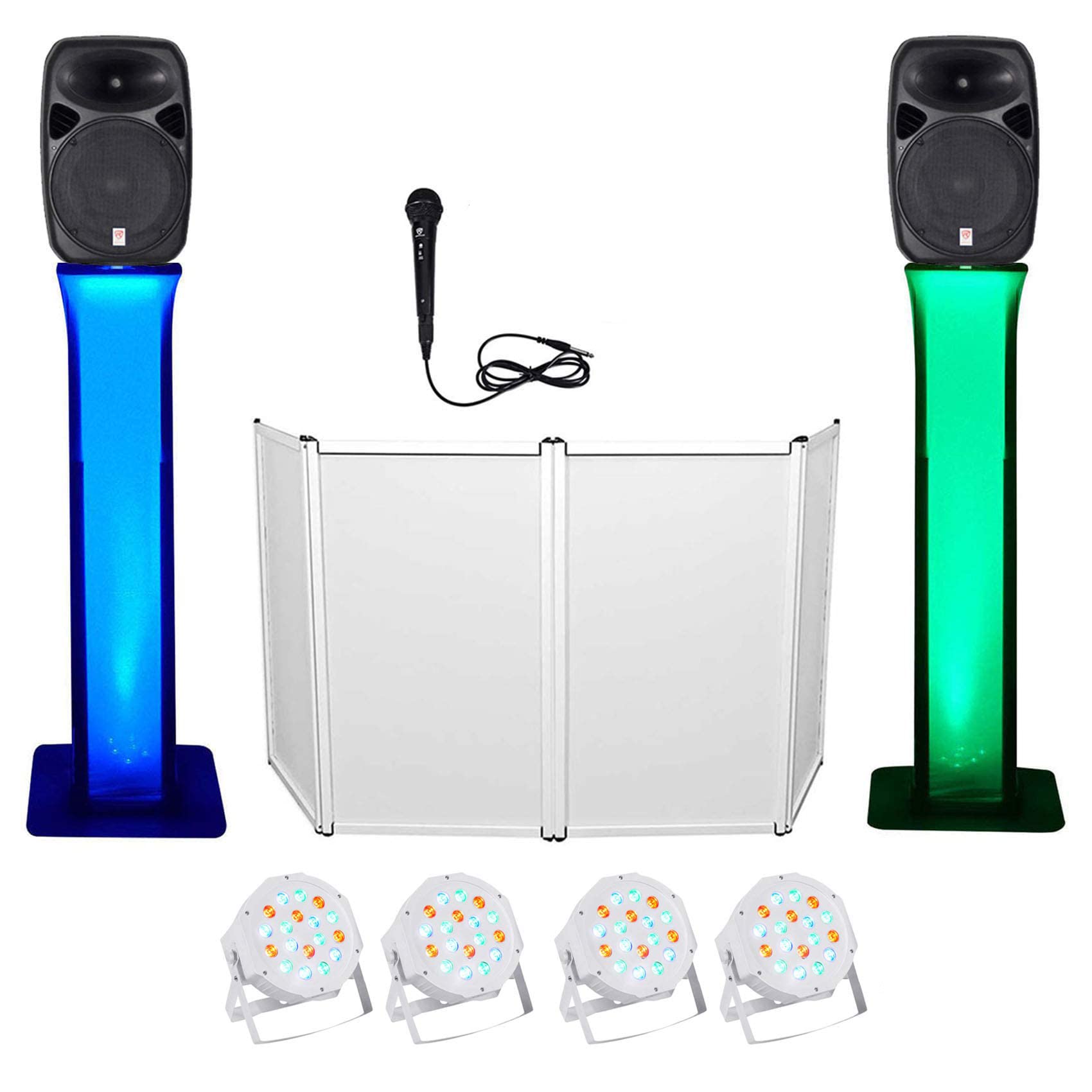 Professional DJ Package with Dual 15
