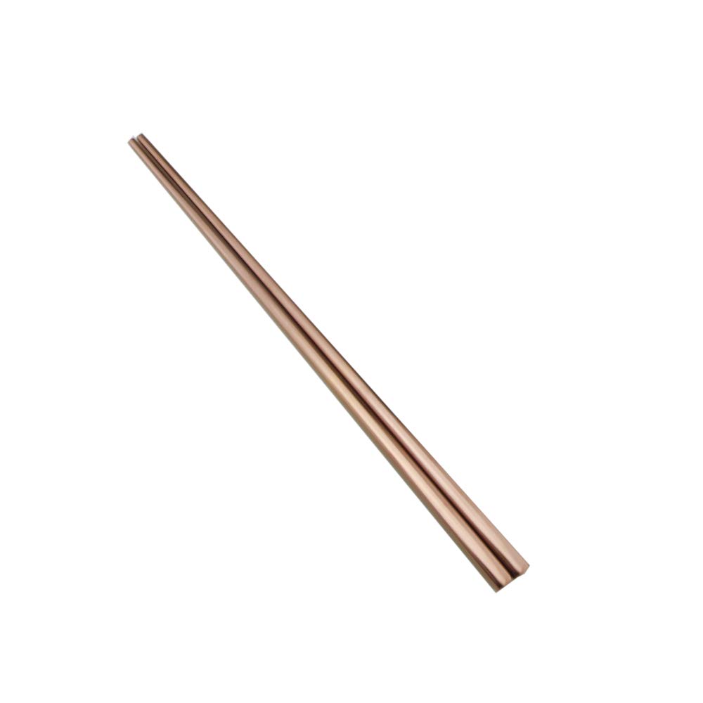 **Rose Gold Reusable Utensils Set with Travel Case – Portable Stainless Steel Cutlery (Knife, Fork, Spoon, Straw, Chopsticks) – Matte Finish for Camping, Hiking, Office Lunch & School Meals**