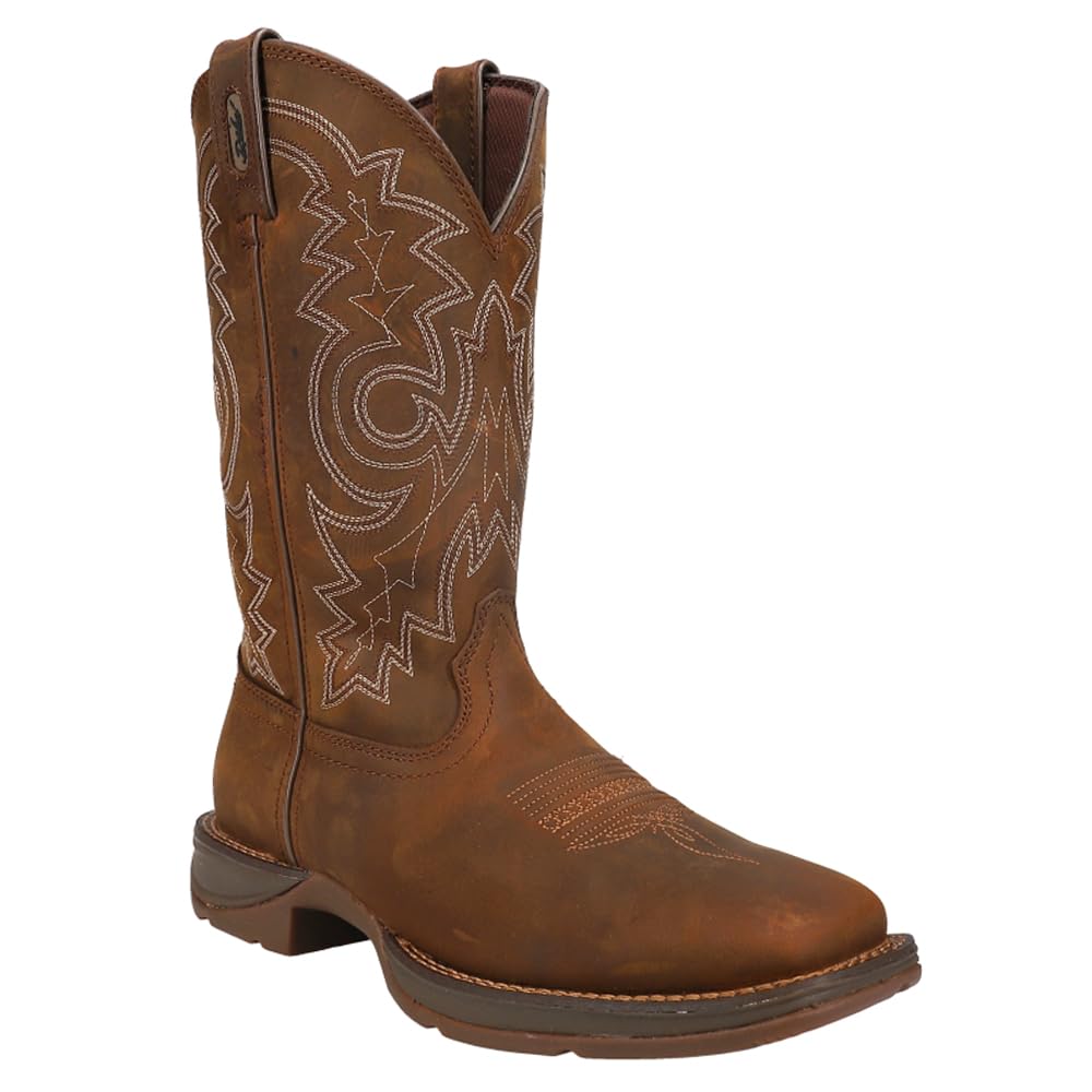 Durango Men's Db4443 Western Boot - Cowboy Boots for Men, Genuine Leather, Comfortable & Durable - Perfect for Rodeo, Country Music Festivals & Outdoor Adventures