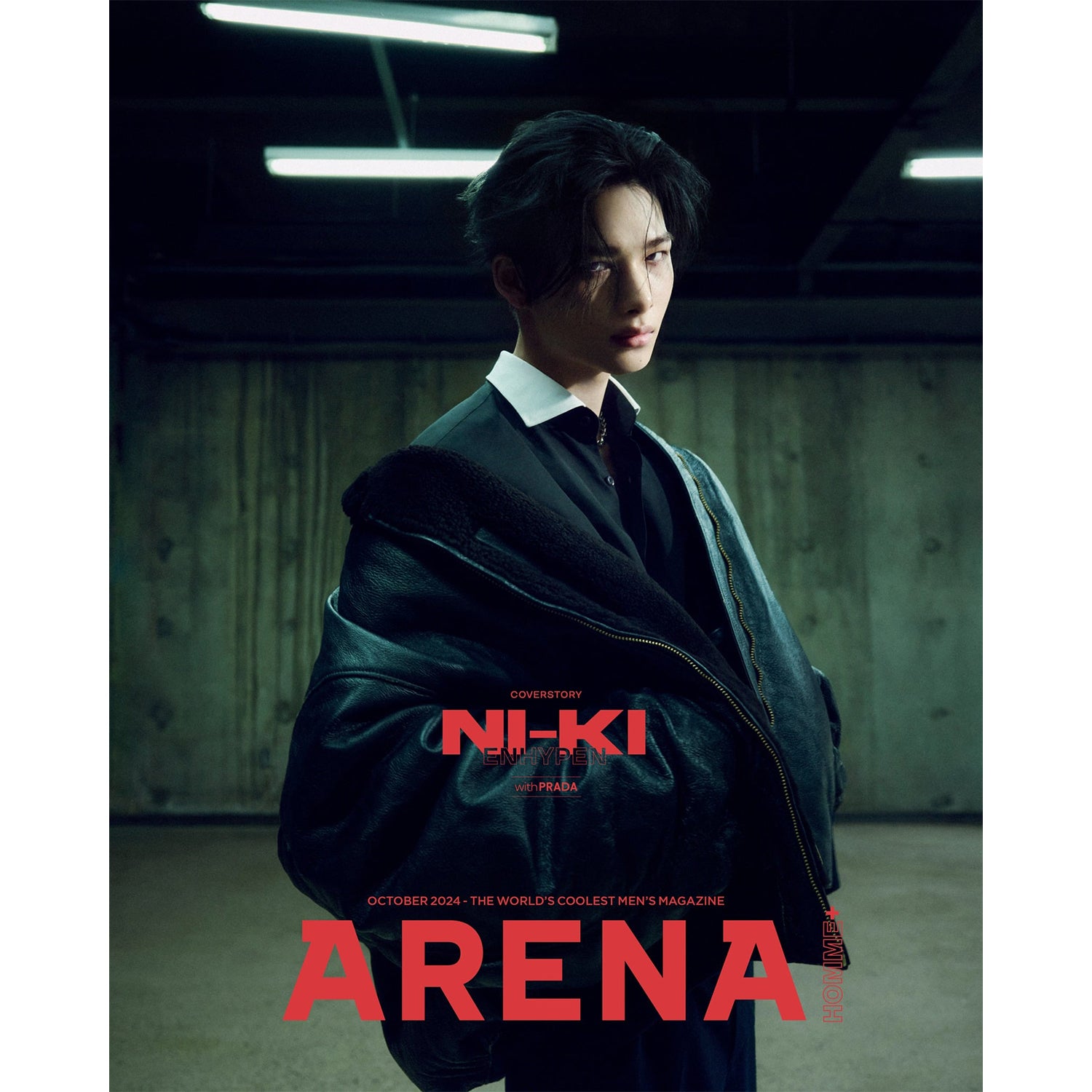 ENHYPEN October 2024 Issue - ARENA HOMME+ Magazine | K-Pop Fashion & Style Inspiration for Fans
