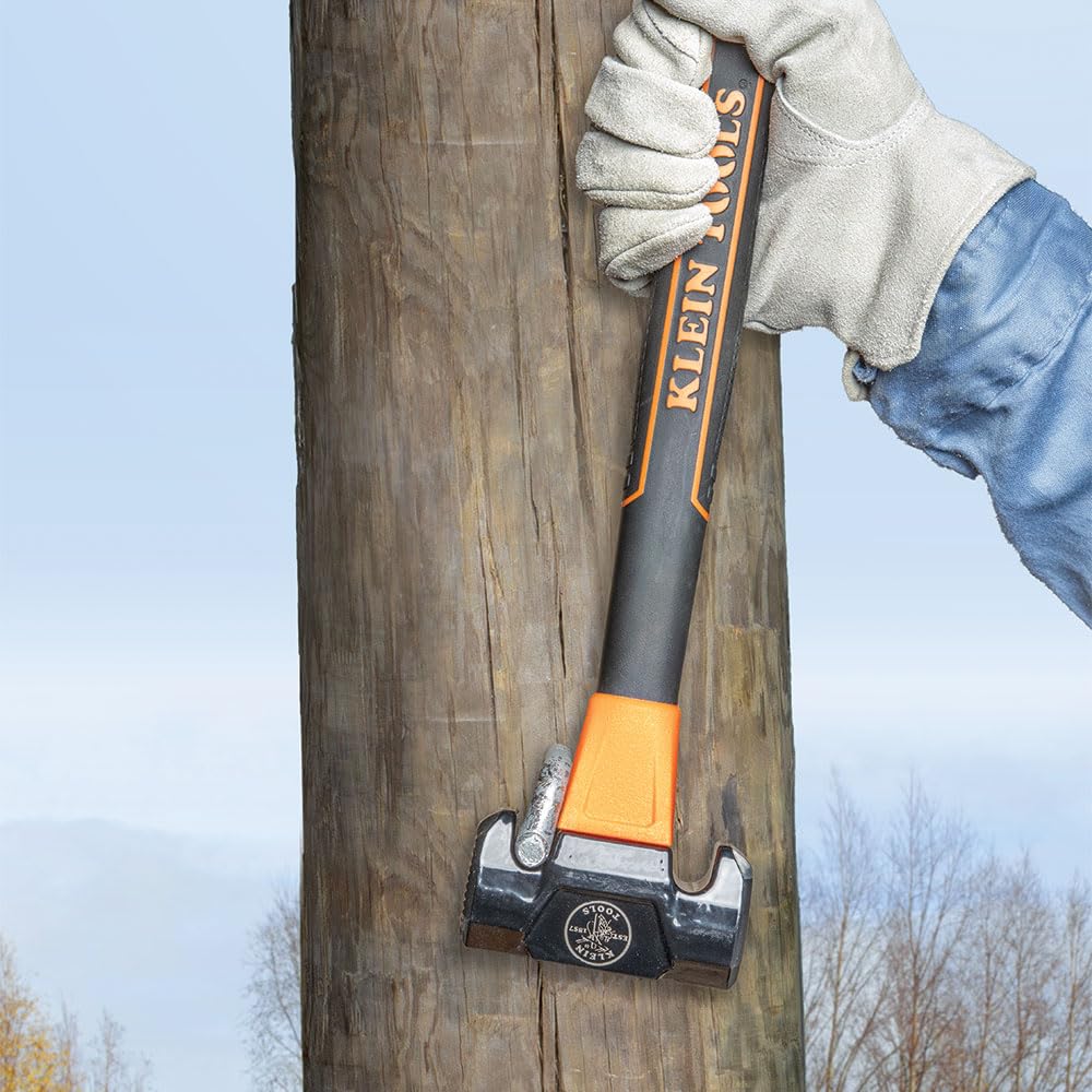 Klein Tools 80936MF Milled-Face Hammer for Electricians & Linemen