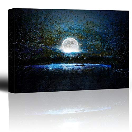 Glowing Full Moon