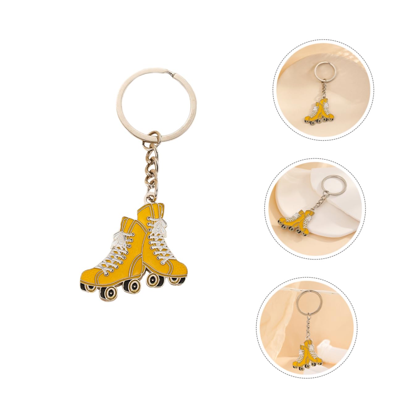 BESPORTBLE Metal Key Holder Rings - Durable for Home & Travel