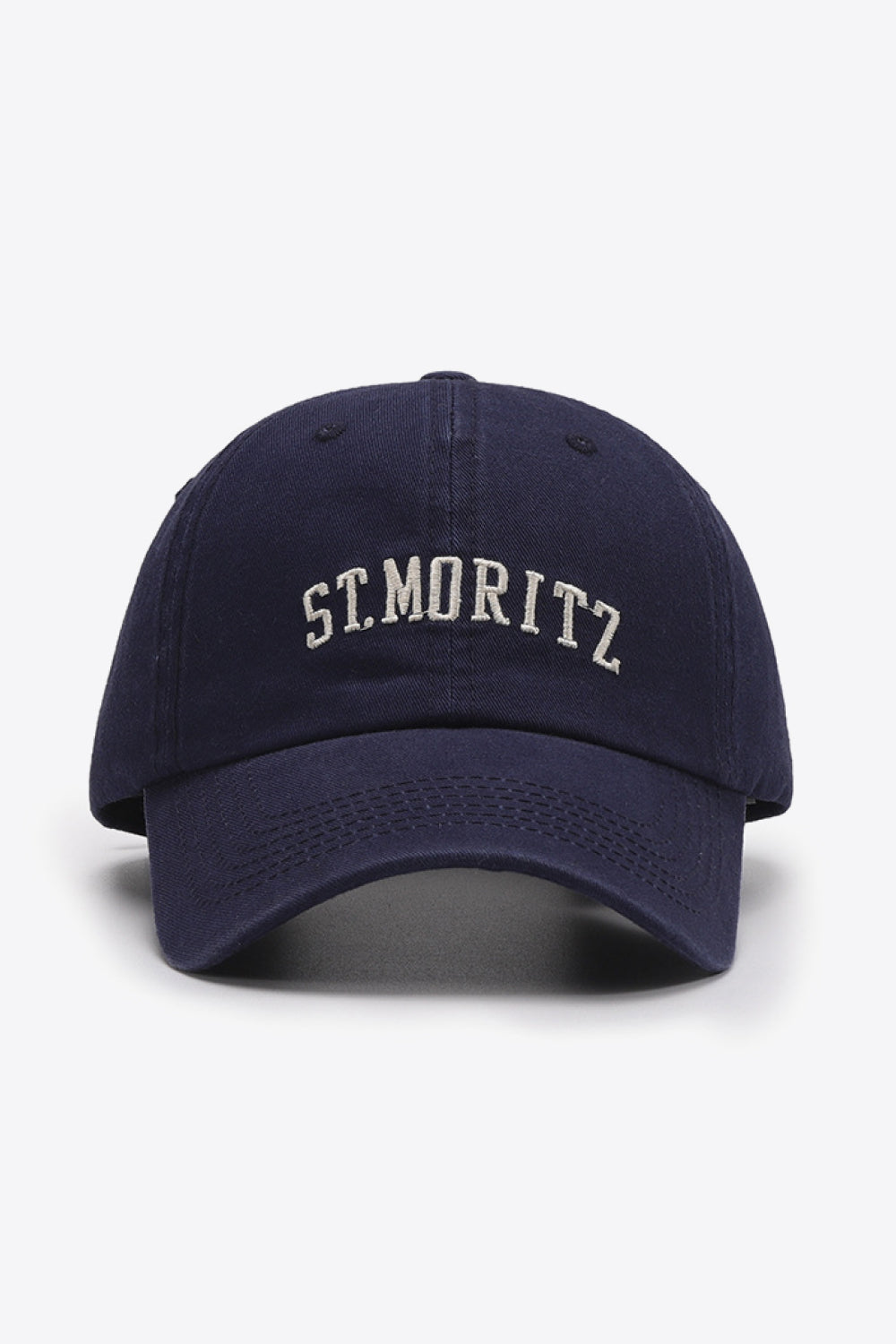 St Moritz Baseball Cap for Men & Women - Adjustable Dad Hat with Curved Brim - Casual Sun Protection for Outdoor Sports, Hiking, and Daily Wear