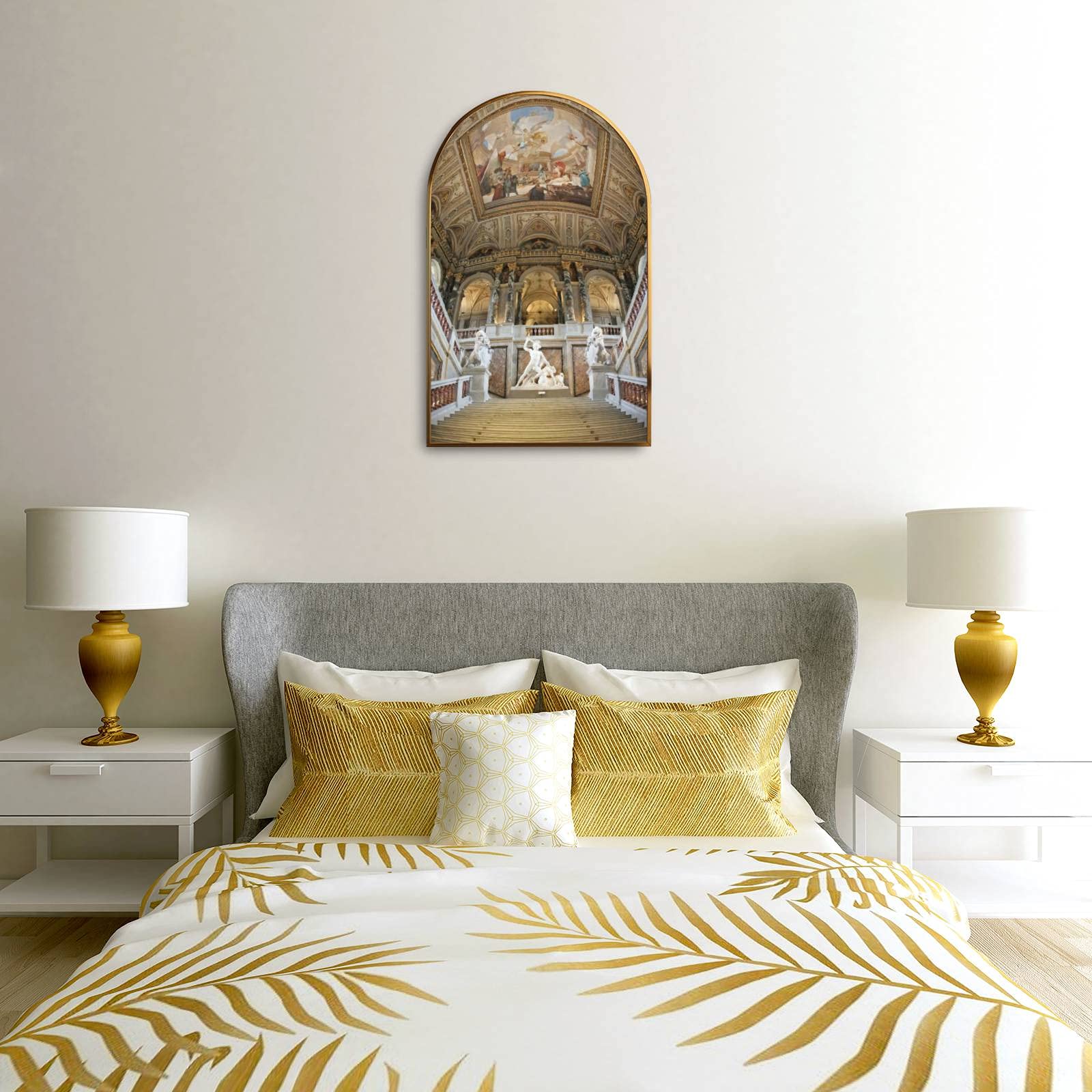 PEYQULTXNE Canvas Wall Art - Vienna Museum Art Print for Home Decor | Ready to Hang