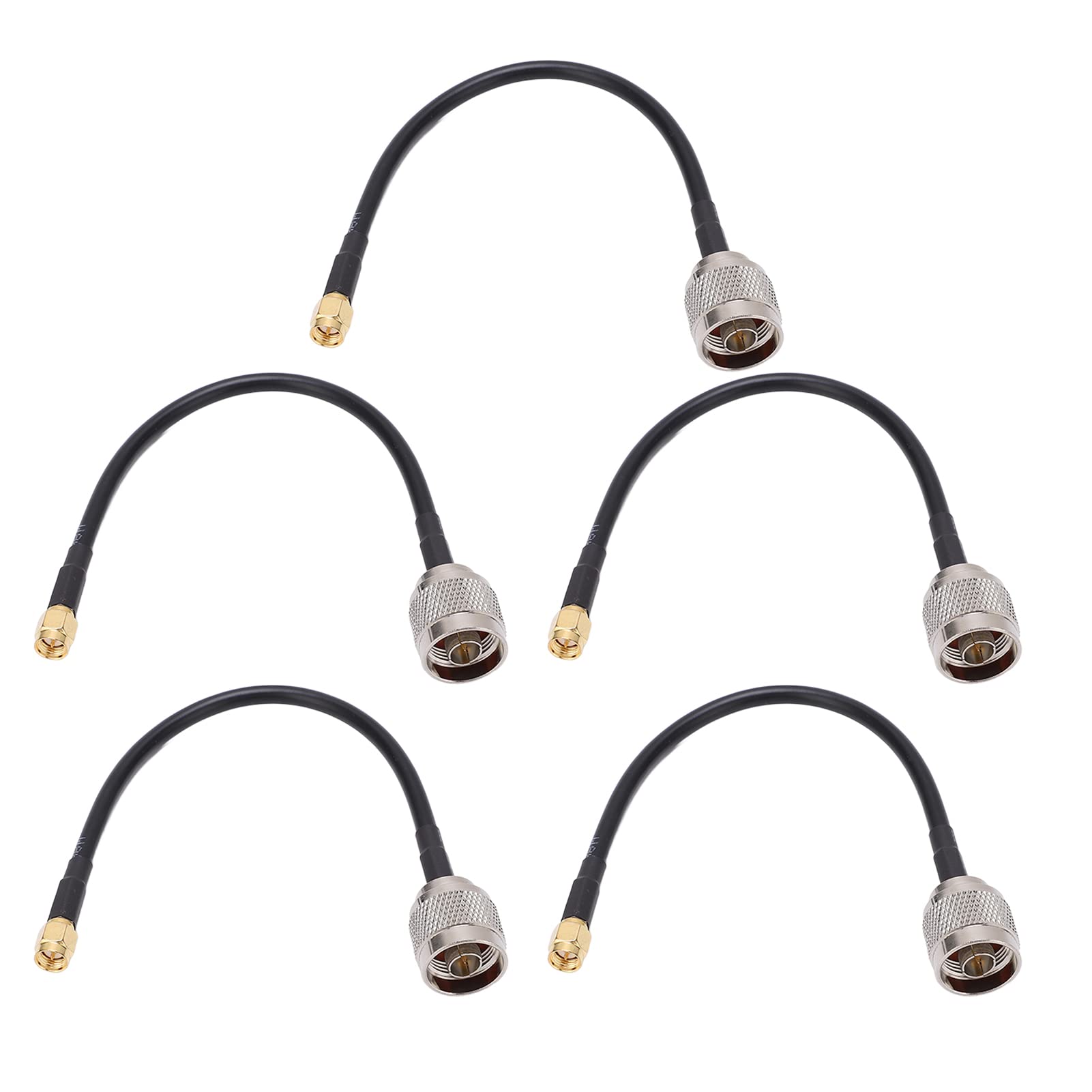 Ultra Low Loss Coaxial Cable N-J to SMA-J for WiFi Hotspot Antenna, Radio Transmitter - Perfect for Home/Office Network Setup & Outdoor Signal Boosting