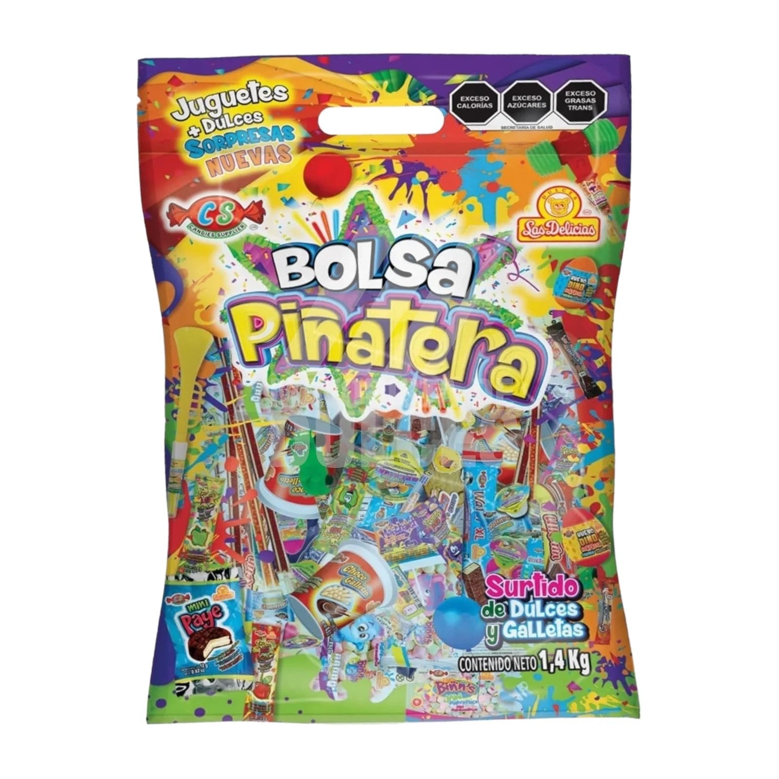Las Delicias Bolsa Pinatera - 3lb Bag of Premium Dried Fruit Snacks | Perfect for On-the-Go, Hiking & Healthy Snacking
