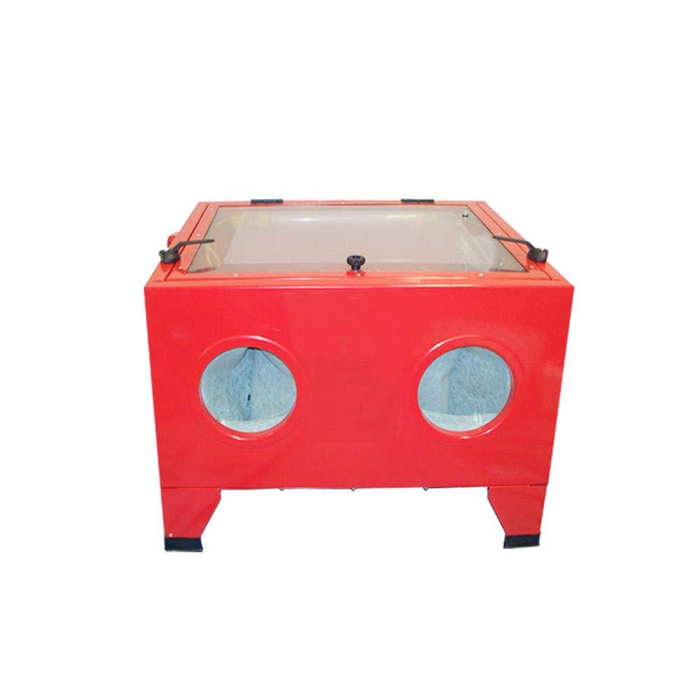 80PSI Abrasive Sand Blast Cabinet - Heavy Duty Sandblaster for Metal, Wood & Auto Restoration | Perfect for Rust Removal, Surface Prep & DIY Projects