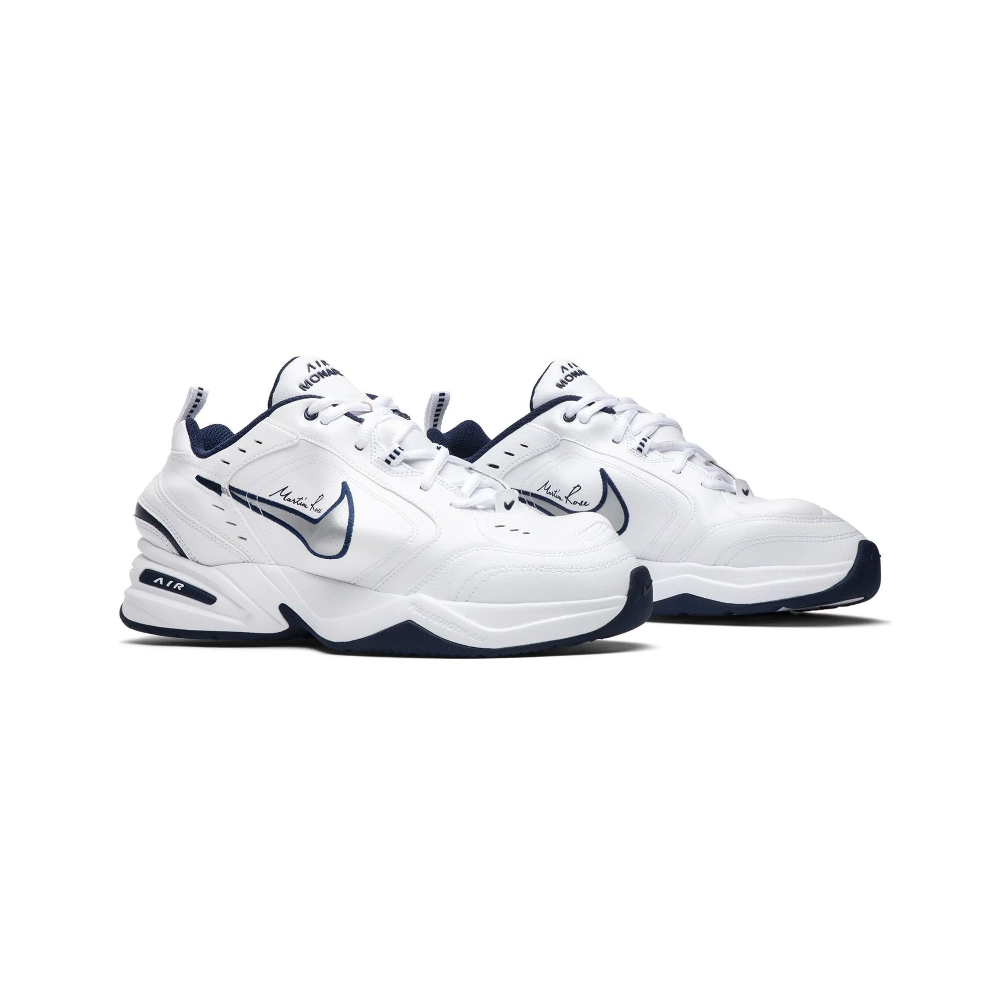 Air Monarch IV x Martine Rose White Sneakers - Men's Fashion Athletic Shoes for Running & Casual Wear | Street Style & Gym Workout Footwear