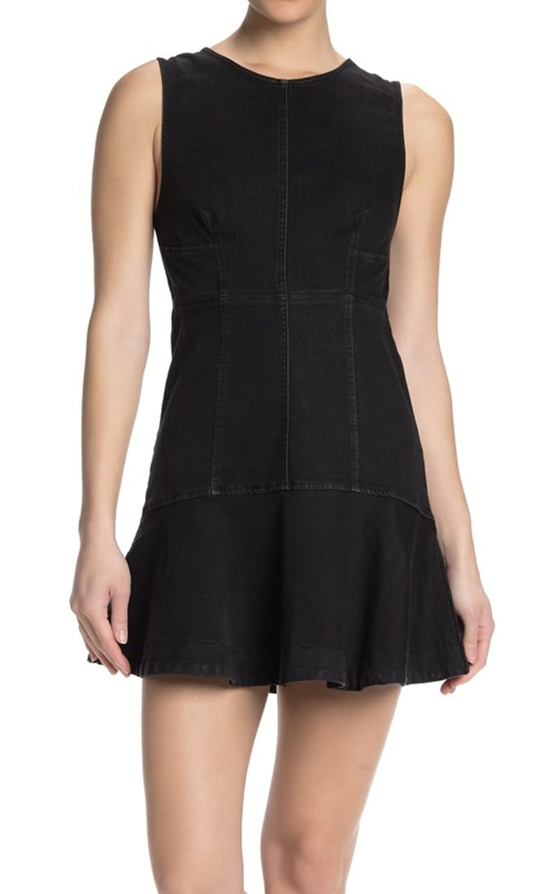 Free People Women's Denim Jumper Dress - Casual Pinafore Dress with Pockets for Spring & Summer | Perfect for Brunch, Shopping & Outdoor Adventures