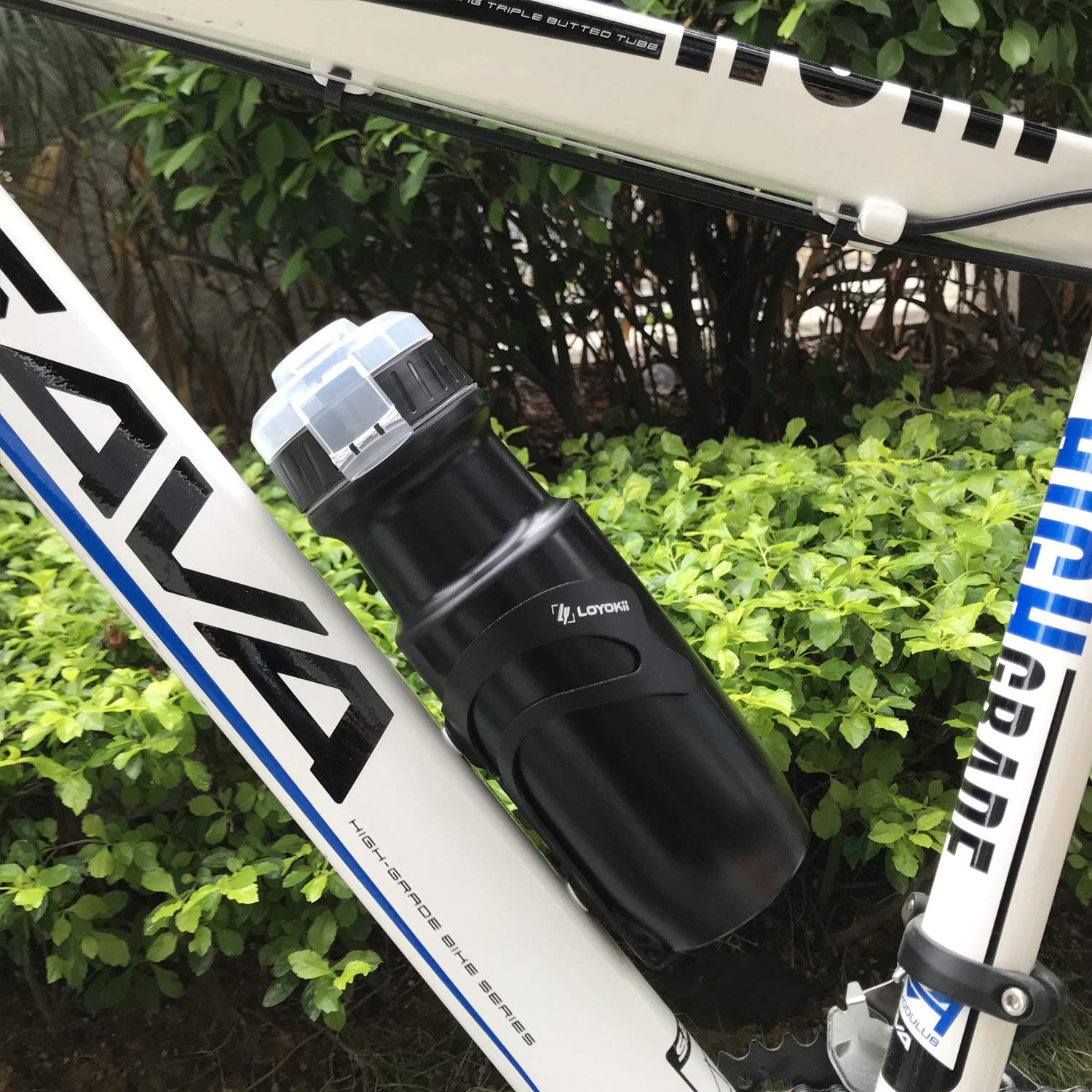 Lightweight Aluminum Alloy Bike Water Bottle Holder - Durable Cycling Drink Cage for Road & Mountain Bikes (MTB) - Perfect for Long Rides, Commuting & Outdoor Adventures