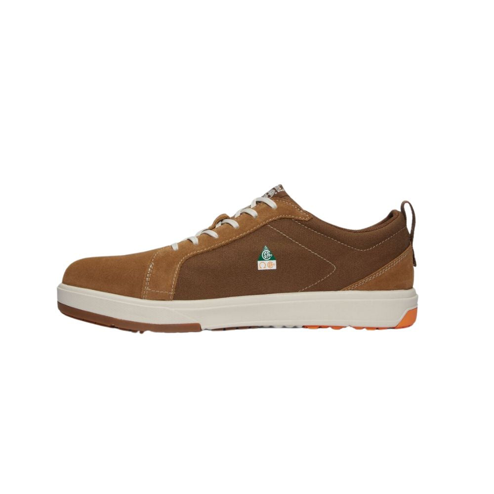 Timberland PRO Berkeley Chukka Unisex Composite Toe Skate Work Shoes - Slip Resistant & Comfortable for Construction, Warehouse & Outdoor Work (Brown)