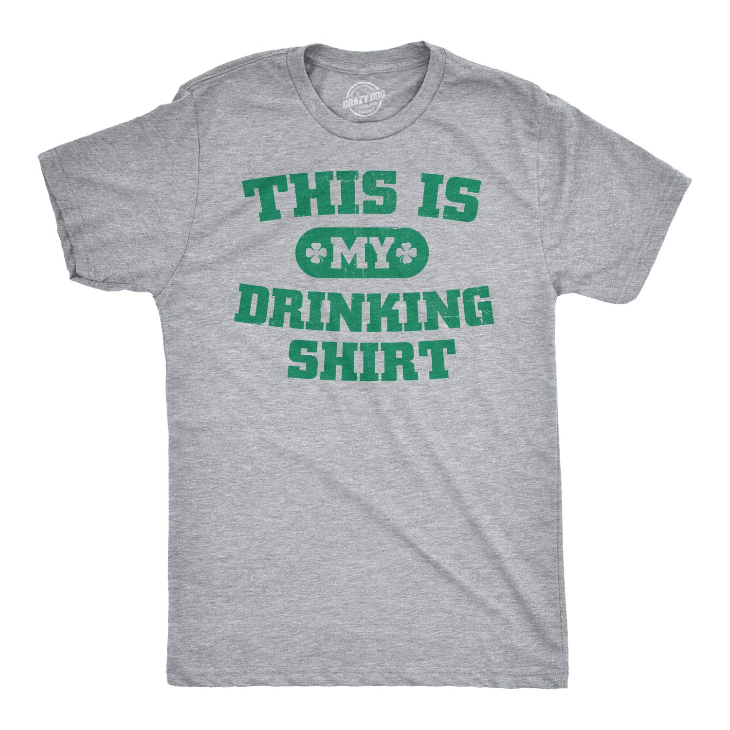 Funny This Is My Drinking T-Shirt for Men - St. Patrick's Day Party Tee - Perfect for Pub Crawls, Bar Hopping & St. Patty's Day Celebrations