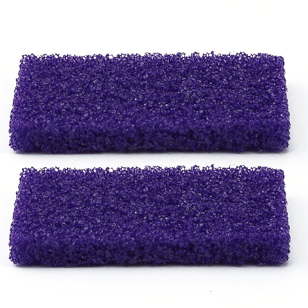 Disposable Pumice Callus Buffing Pad Bar - Medium Grit (Purple/Yellow) - 40pcs/400pcs/1600pcs - Professional Foot Care for Smooth Heels & Dead Skin Removal - Perfect for Pedicures, Home Spa & Salon Use