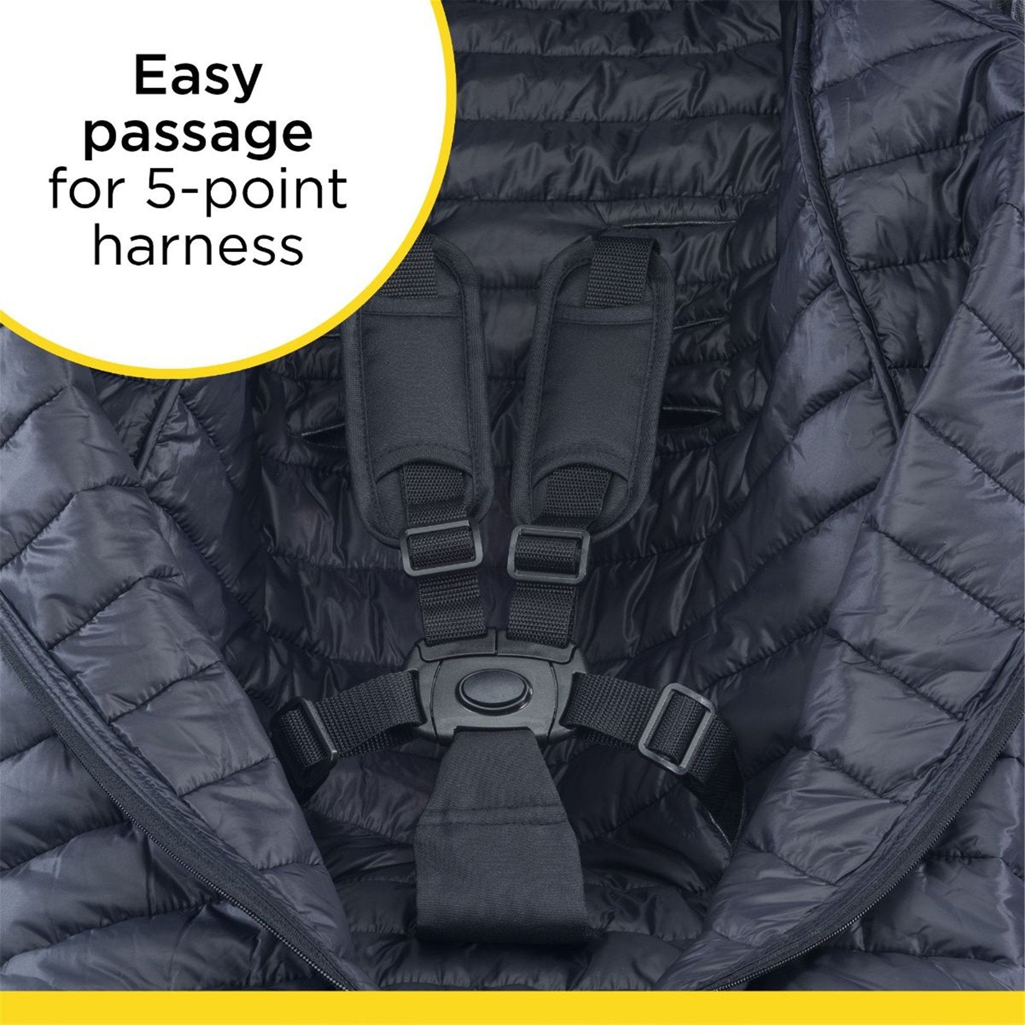 Babydoune Baby Footmuff - Soft & Warm Infant Stroller Foot Cover for Winter - Perfect for Stroller, Car Seat & Baby Carrier Use