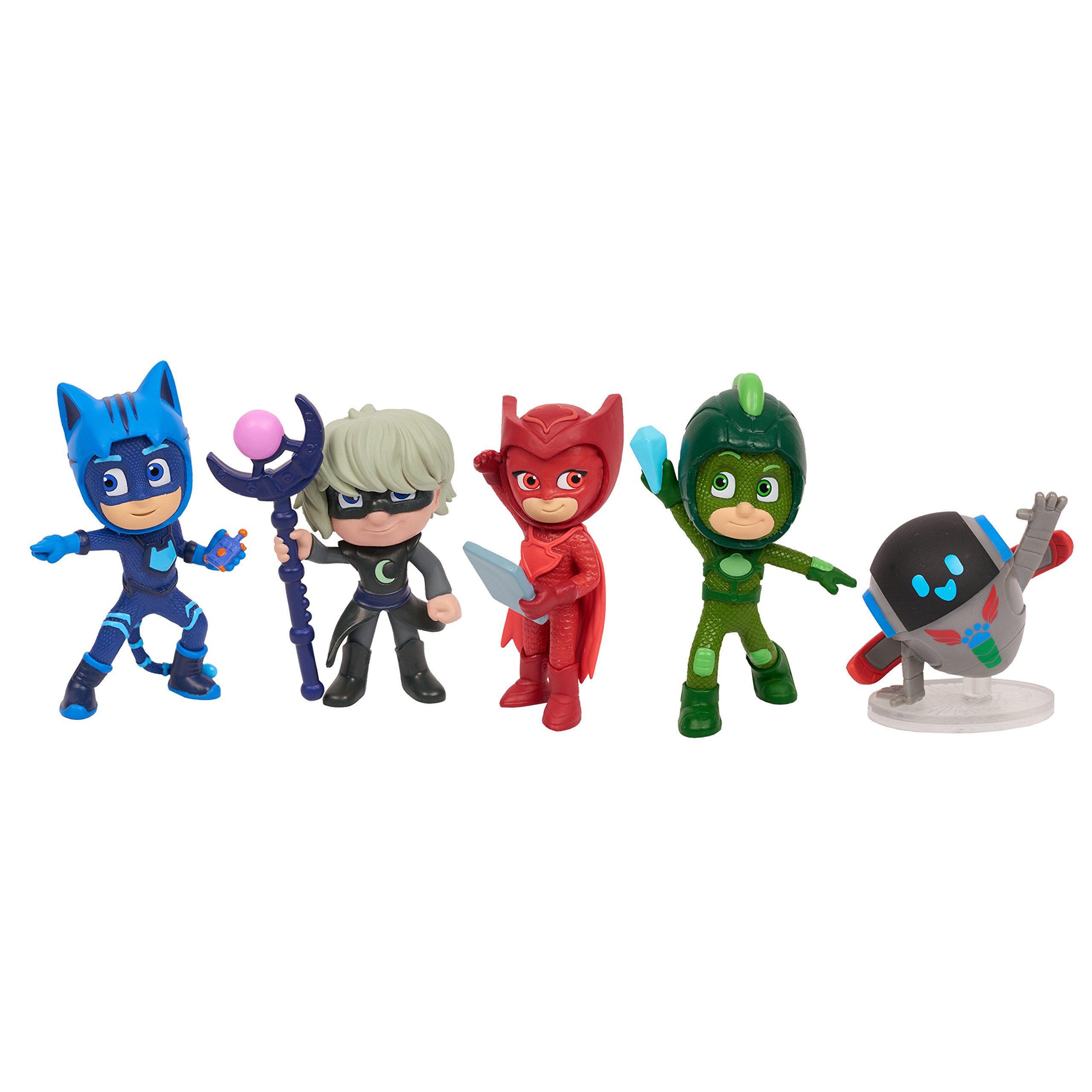 PJ Masks Super Moon Adventure 5-Pack Figures - Kids Toys for Ages 3+ | Birthday Gifts & Playtime Fun