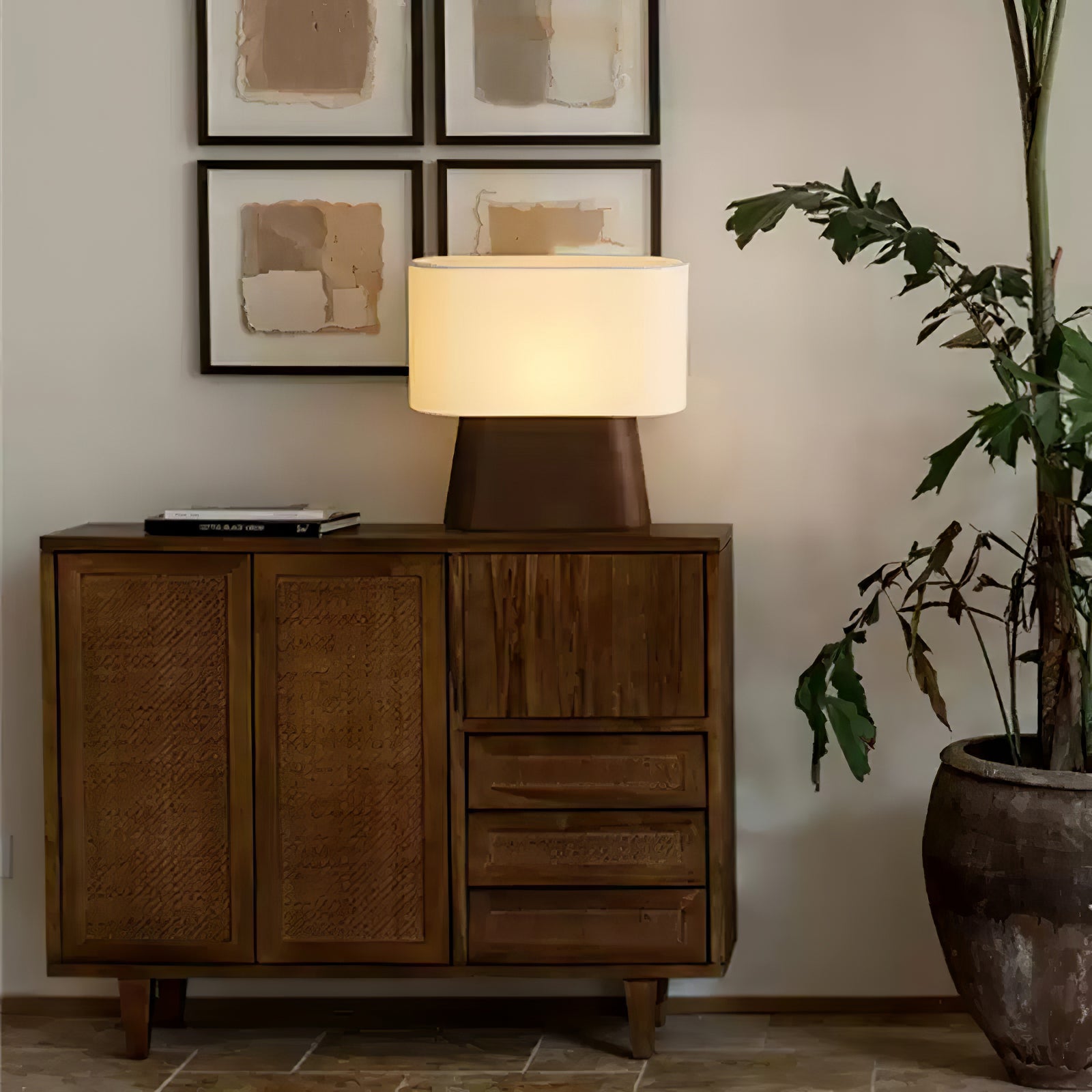 Modern Habitat Table Lamp - Adjustable LED Desk Light for Home Office, Bedroom & Study - Warm White & Cool White Lighting Options - Perfect for Reading, Working & Relaxing