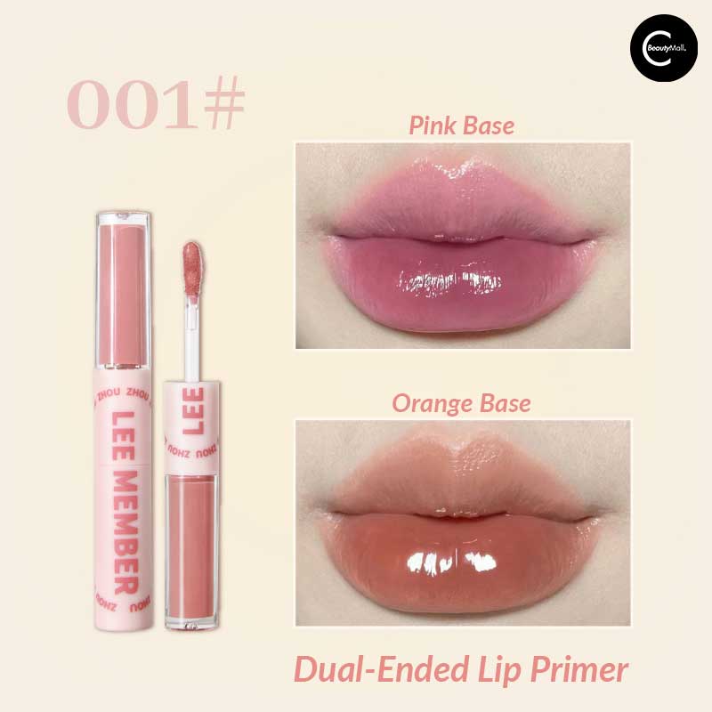 LEEMEMBER Dual Ended Lip Tint - Long Lasting Matte & Glossy Lipstick Set for Day & Night Wear | Perfect for Parties, Dates & Everyday Makeup