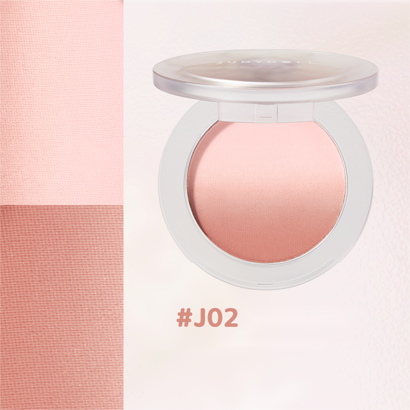 Judydoll Orange Blossom Gradient Blush Palette - 4 Color Buildable Cheek Makeup for Natural Flush | Perfect for Everyday Wear & Special Occasions