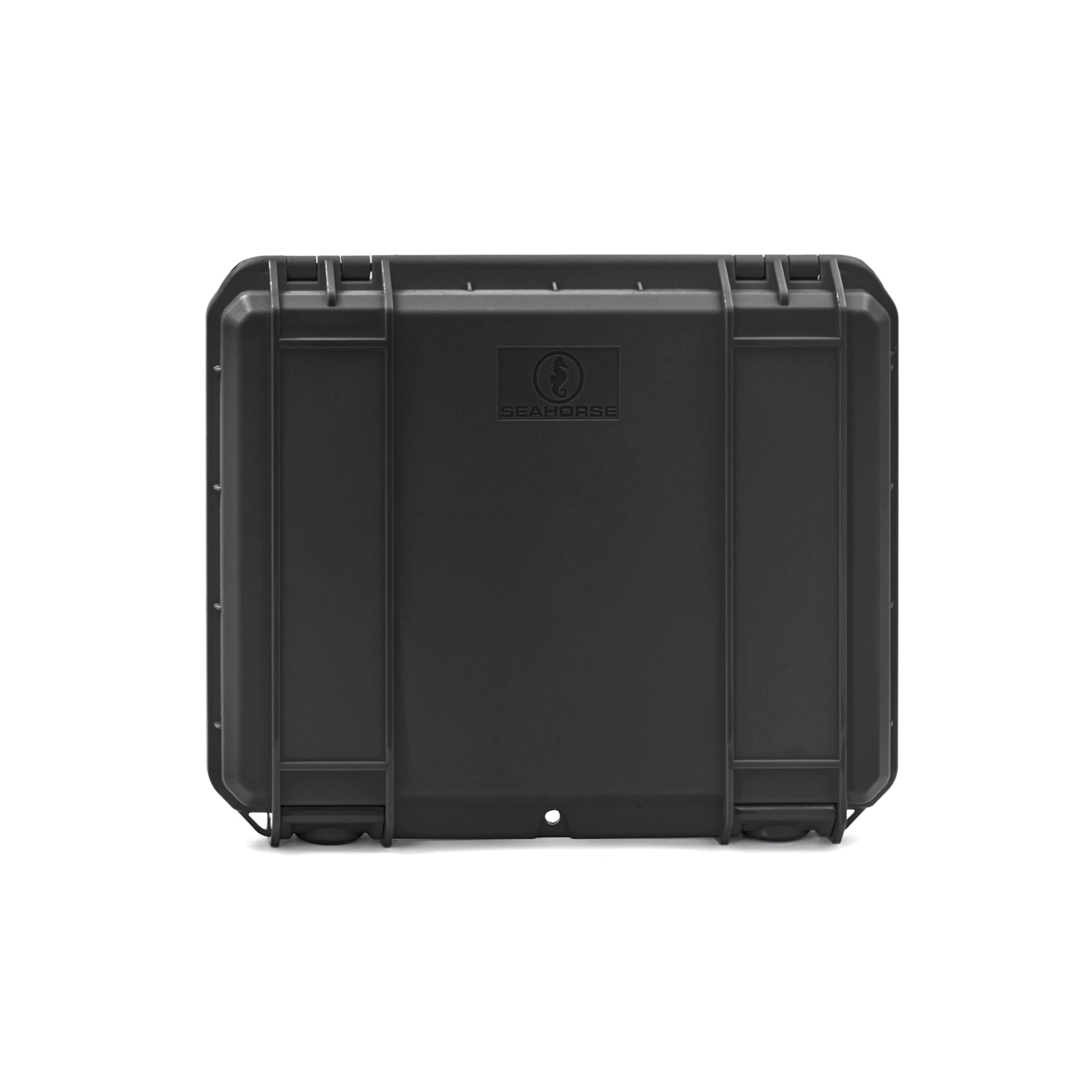 Seahorse 85 Slim Hard Protective Case with Accuform Foam - TSA Approved, Military Spec, IP67 Waterproof, Made in USA - Perfect for Laptop Storage, Sound Equipment Protection, Small Accessories & Collectibles Organization - Ideal for Travel, Studio Gear Transport & Valuable Item Safekeeping