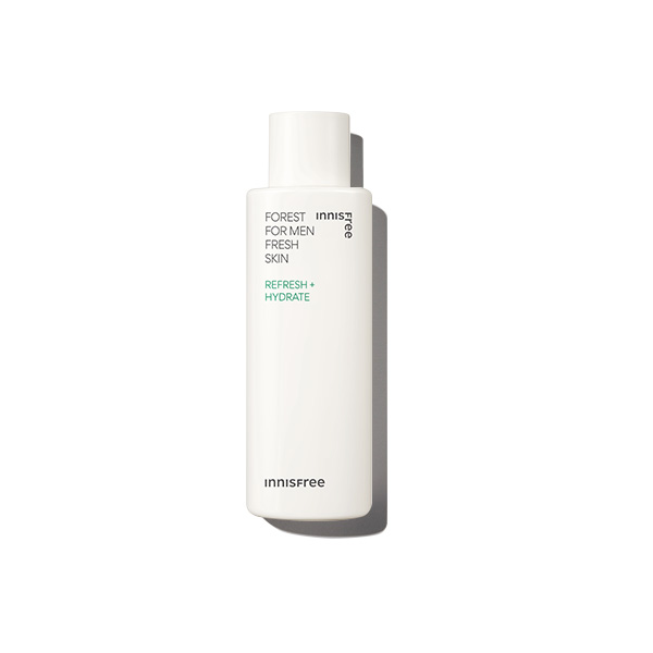 Innisfree Forest For Men Fresh Skin Care Set - Hydrating & Soothing Facial Cleanser, Toner, Moisturizer for Daily Skincare Routine | Perfect for Sensitive & Dry Skin