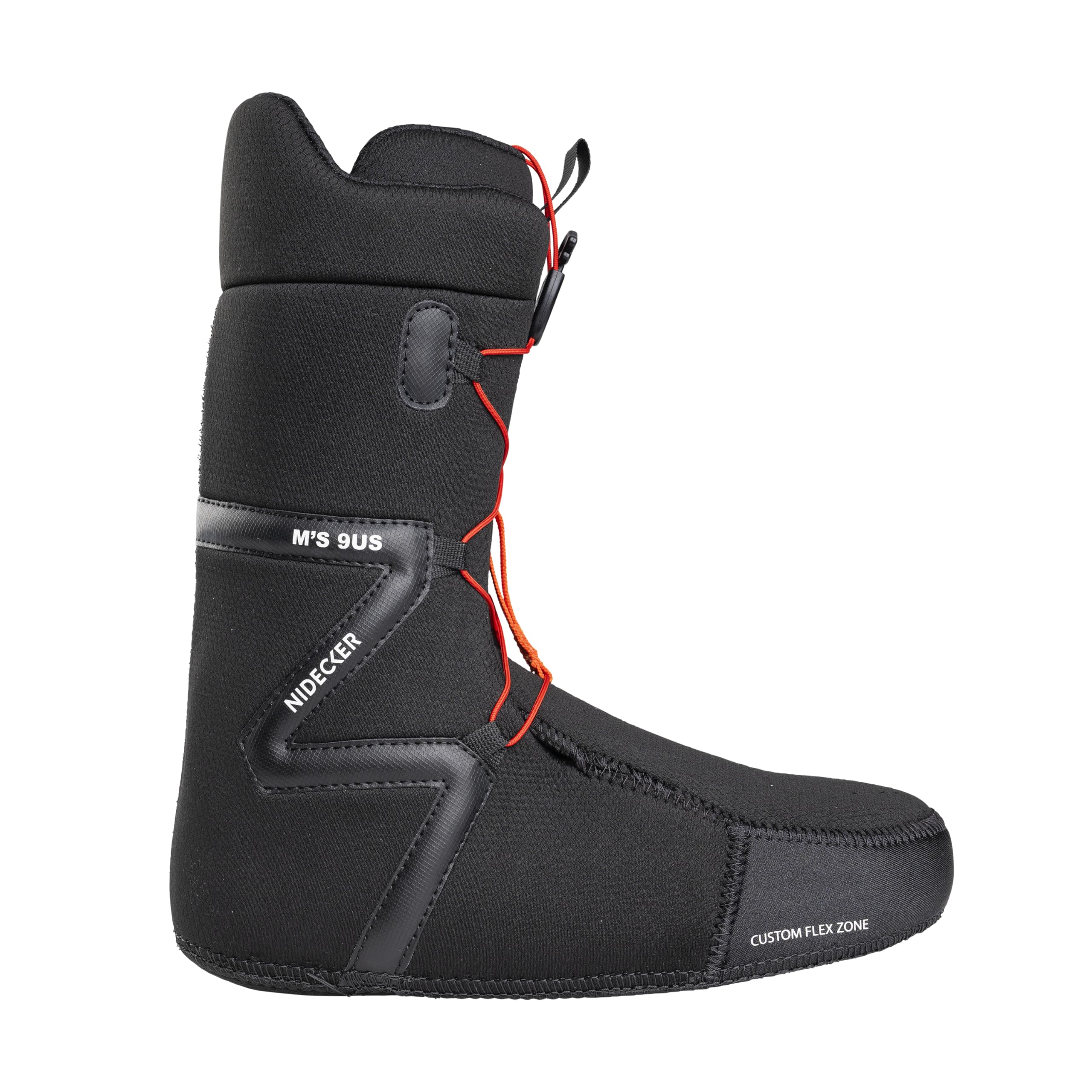 Nidecker Cascade BOA Men's Snowboard Boots - Lightweight, Comfortable & Durable for All-Mountain Riding - Perfect for Freestyle, Backcountry & Powder Snowboarding