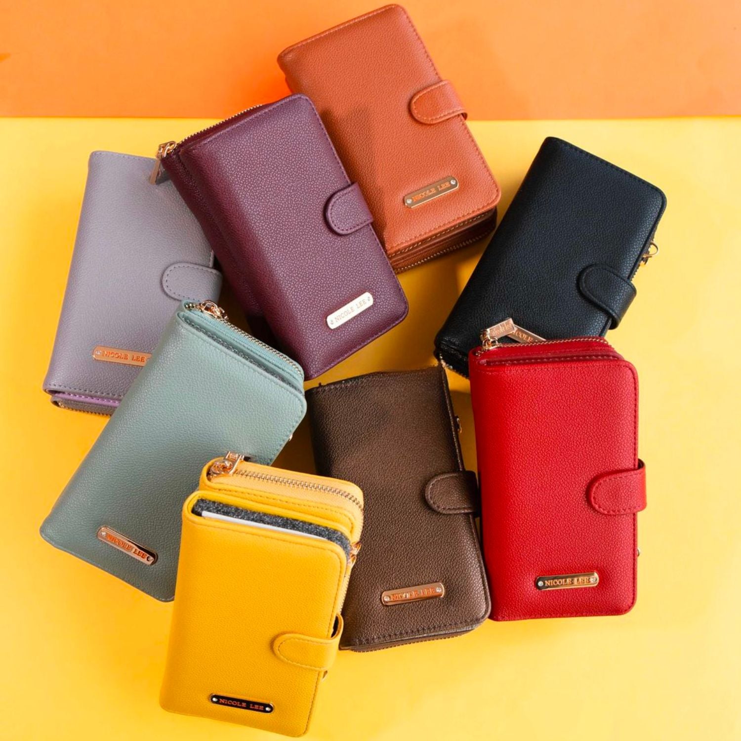 2-Piece Solid Phone Case with Crossbody Wallet - Stylish & Secure for iPhone & Samsung - Perfect for Travel, Shopping & Everyday Use