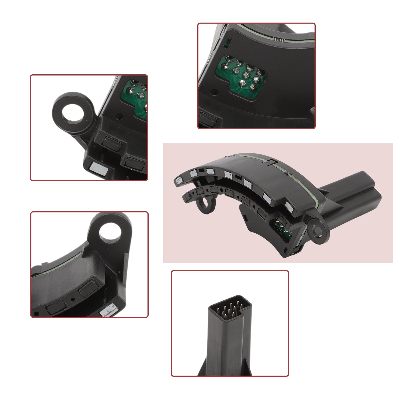 Steering Wheel Angle Sensor 5135969AA Replacement for Dodge Charger 2006-2010, Magnum 2005-2008, Challenger 2008-2010 & Chrysler 300 2005-2010 - OE Part #0025428018 - Perfect for Steering Control & Vehicle Stability System Repair