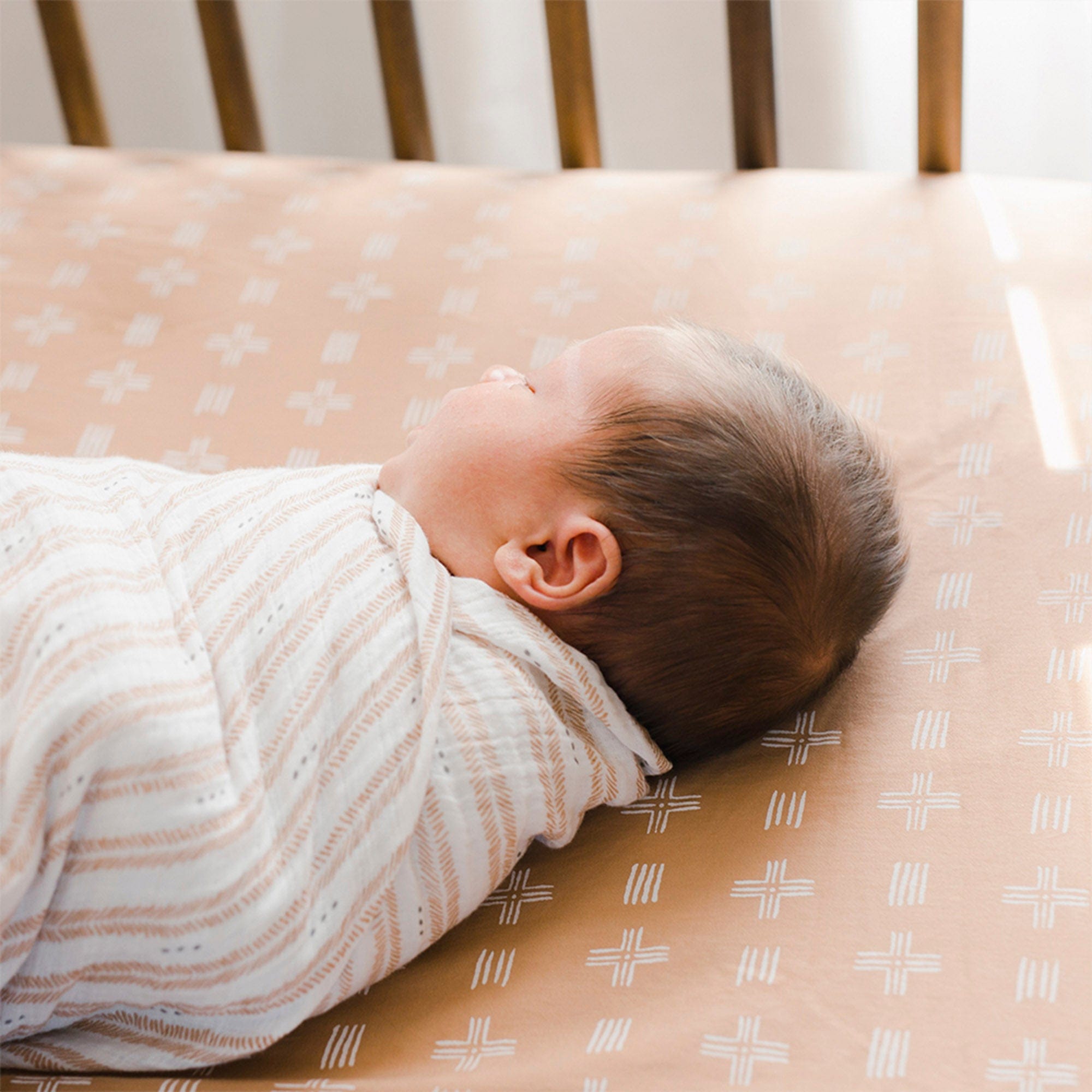 Soft Organic Cotton Fitted Crib Sheet for Baby Crib - Hypoallergenic & Breathable Nursery Bedding - Perfect for Newborns, Toddlers & Daycare Use