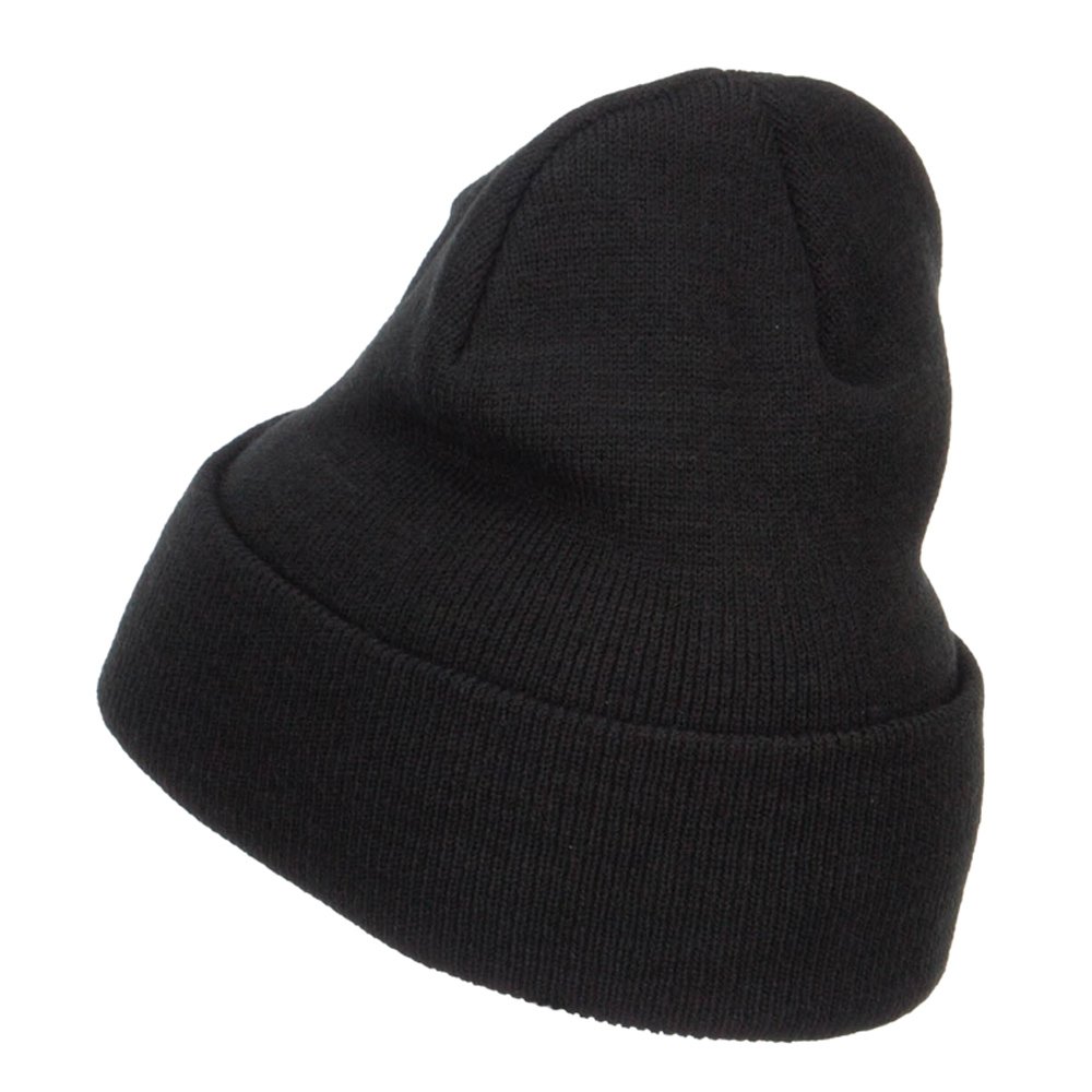 Ohio State Map Embroidered Long Beanie Hat - Warm Winter Skull Cap for Men & Women - Perfect for Football Games, Outdoor Activities and Cold Weather