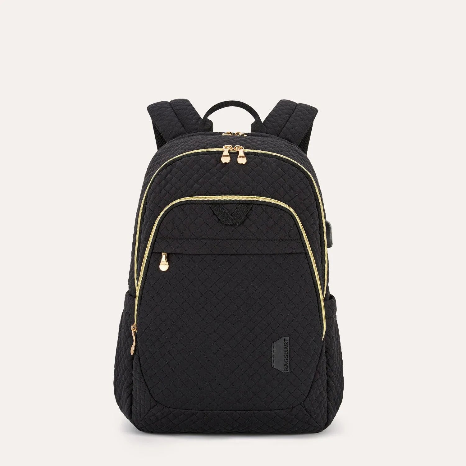 Bonchemin 15.6 Inch Laptop Backpack for Men & Women - Waterproof Travel Backpack with USB Charging Port - Perfect for Business, College, Commuting & Airplane Carry-On