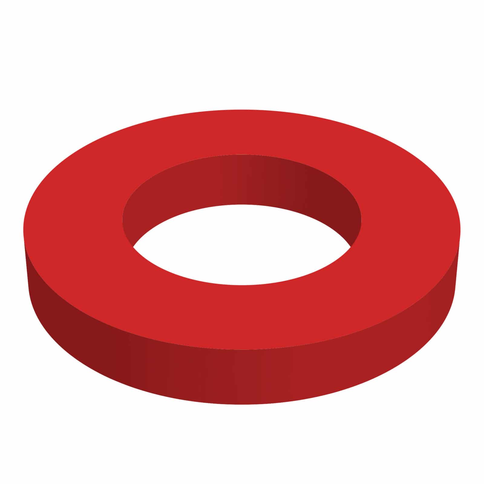 Neoprene Red Washers for Fisher & Teknetics Metal Detectors - Durable Anti-Vibration Pads for Enhanced Metal Detecting Performance in Beaches, Parks & Treasure Hunting