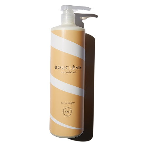 Boucleme Curl Conditioner for Curly Hair - 1 Liter (33.8 fl oz) Hydrating & Defining Treatment - Perfect for Daily Curl Care & Natural Hair Routine