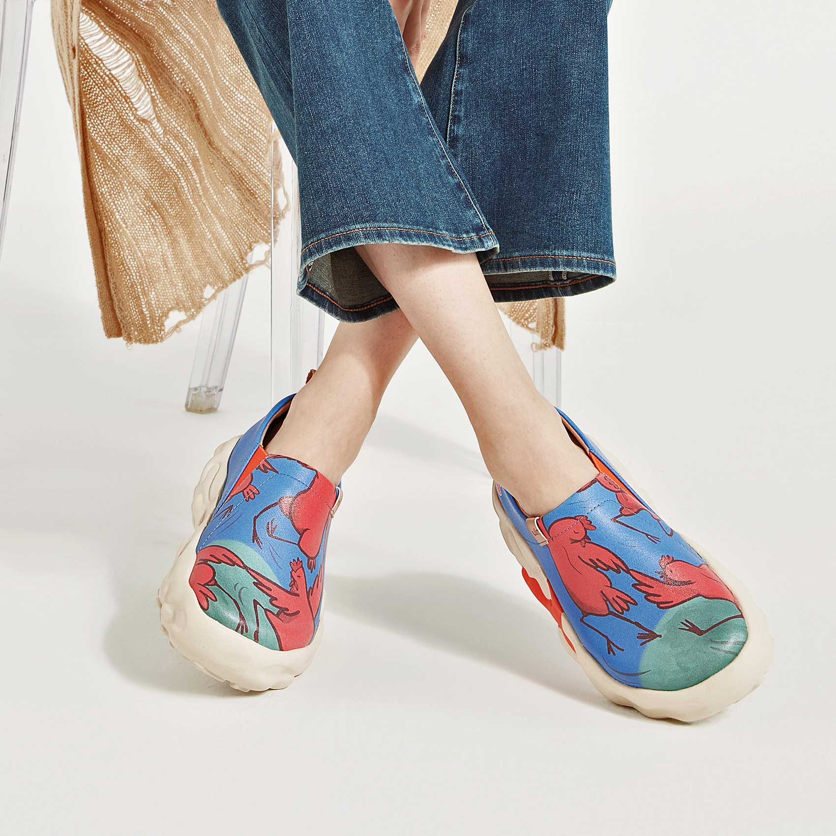 Hen Pop 4 Toledo XIII Women's Shoes - Stylish & Comfortable Sneakers for Running, Walking & Casual Wear