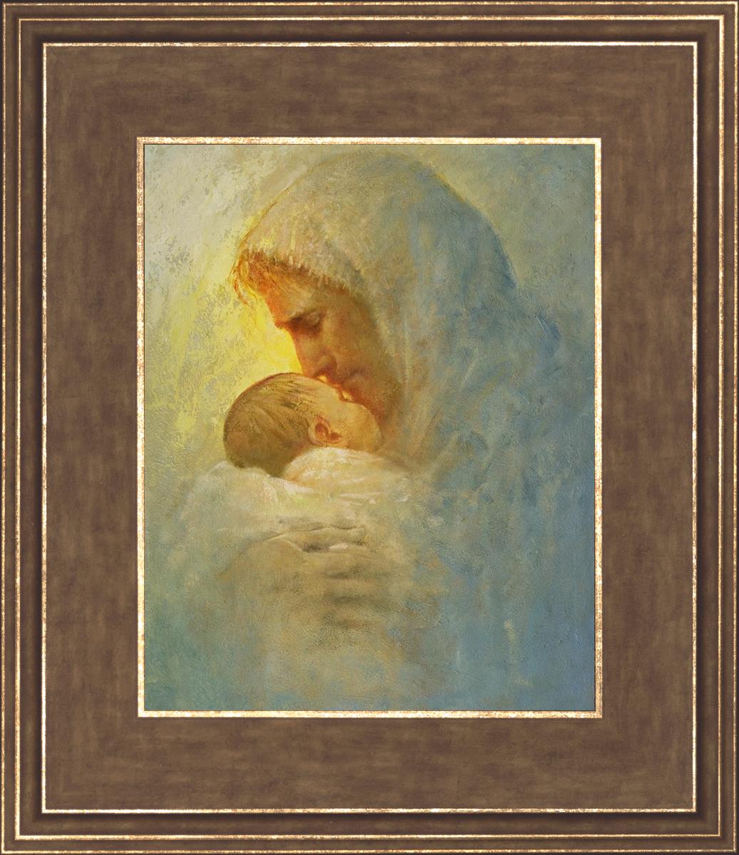 Abba By Yongsung Kim - Premium Christian Wall Art for Home & Church Decor | Inspirational Bible Verse Canvas Painting for Living Room, Bedroom & Office