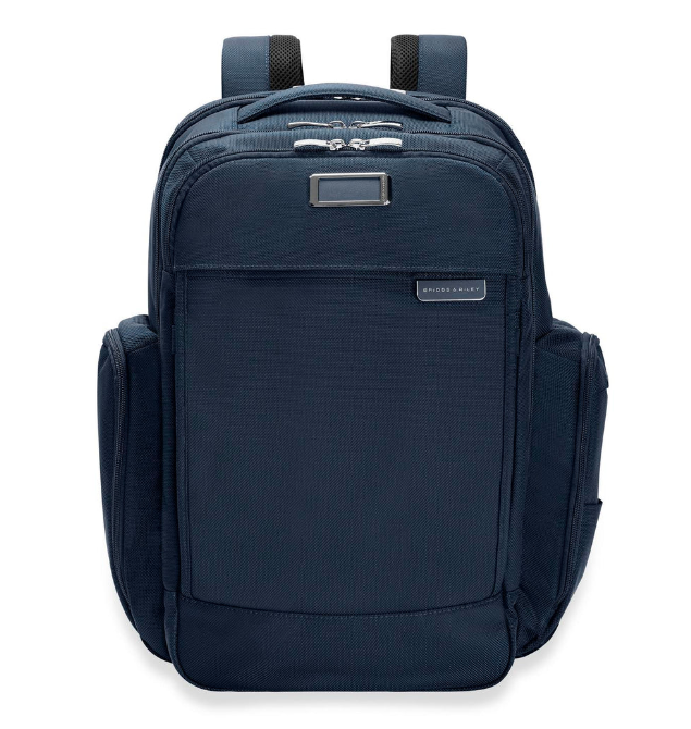 Briggs & Riley Baseline Traveler Backpack - Durable Laptop Backpack for Business & Travel - Perfect for Commuting, Work & Airplane Carry-On