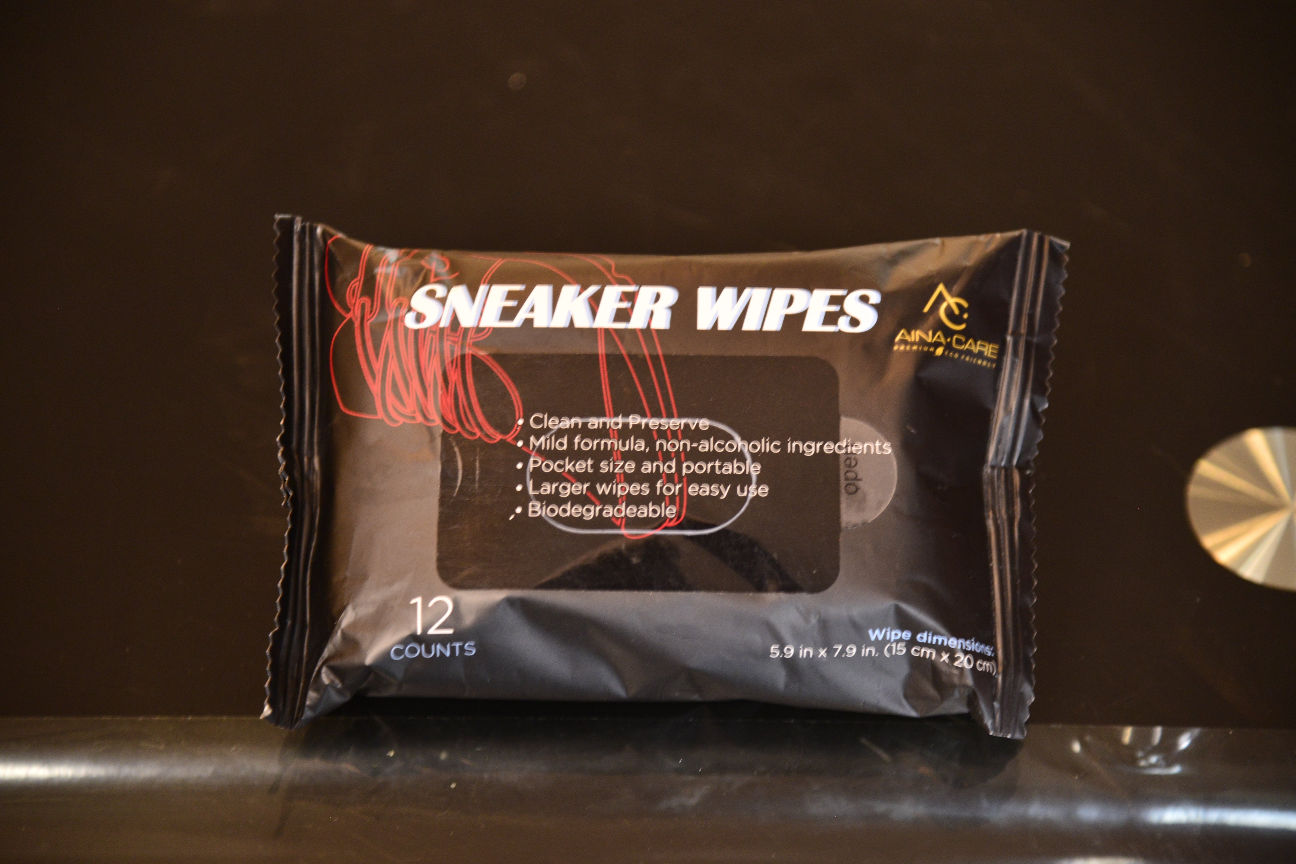 Multi-Purpose Shoe Cleaning Wipes - 12 Sheets (4 Packs) | Gentle & Effective for Sneakers, Leather Shoes & Sports Gear | Perfect for Travel, Gym & Everyday Use