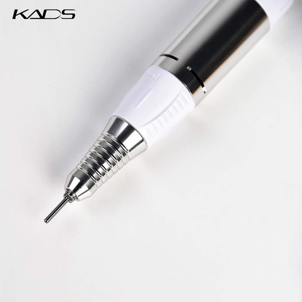 KADS 30000RPM Electric Nail Drill Machine for Manicure & Pedicure - Professional Nail Art Equipment with Pink Design, Compatible with 3/32