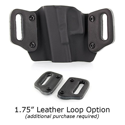 Premium Black Carbon Fiber OWB Holster for Stoeger STR-9SC - Left Hand Draw - Perfect for Concealed Carry & Tactical Training