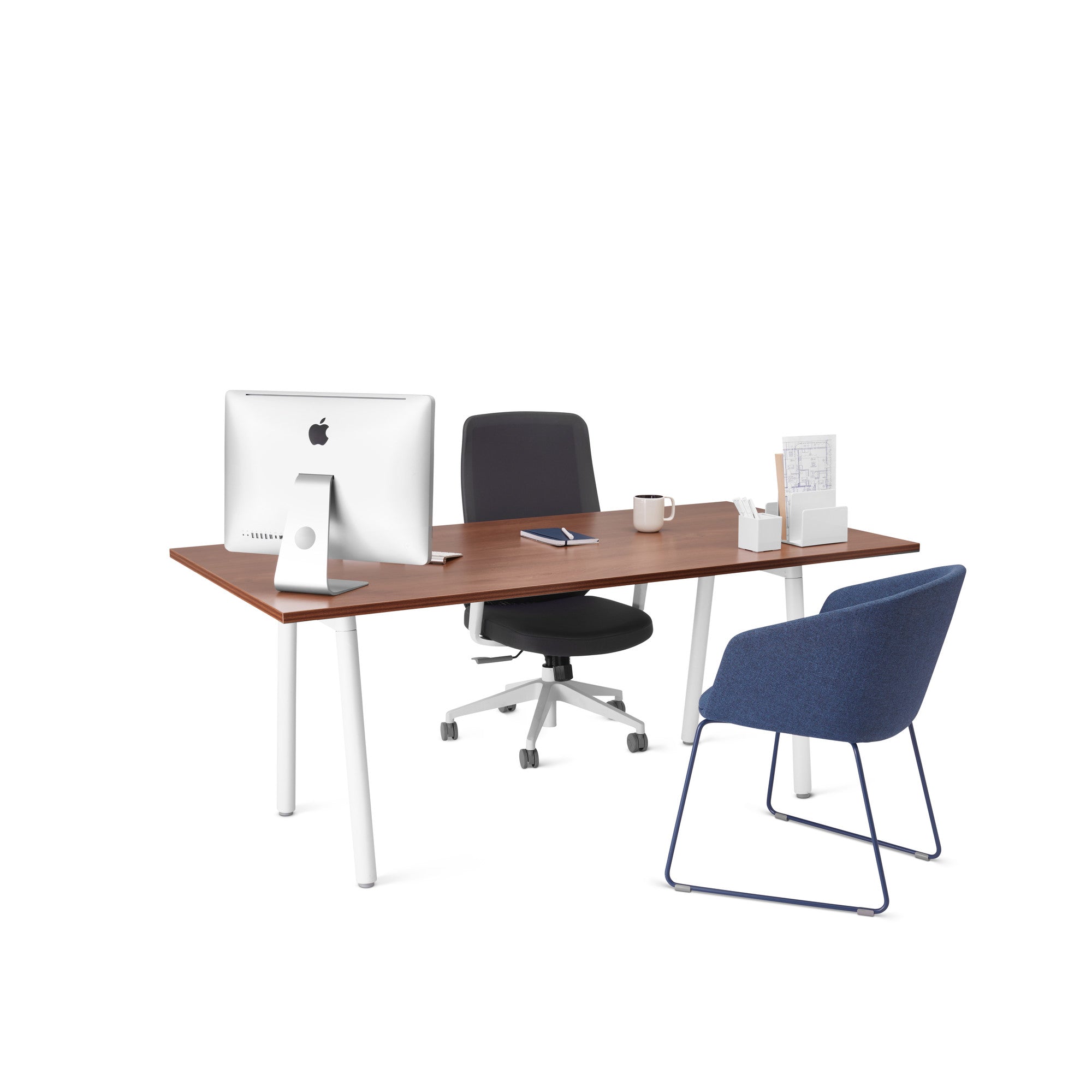 Premium Series A Executive Desk - Modern Office Furniture for Professionals - Perfect for Home Office, Corporate Workspace & Executive Suites
